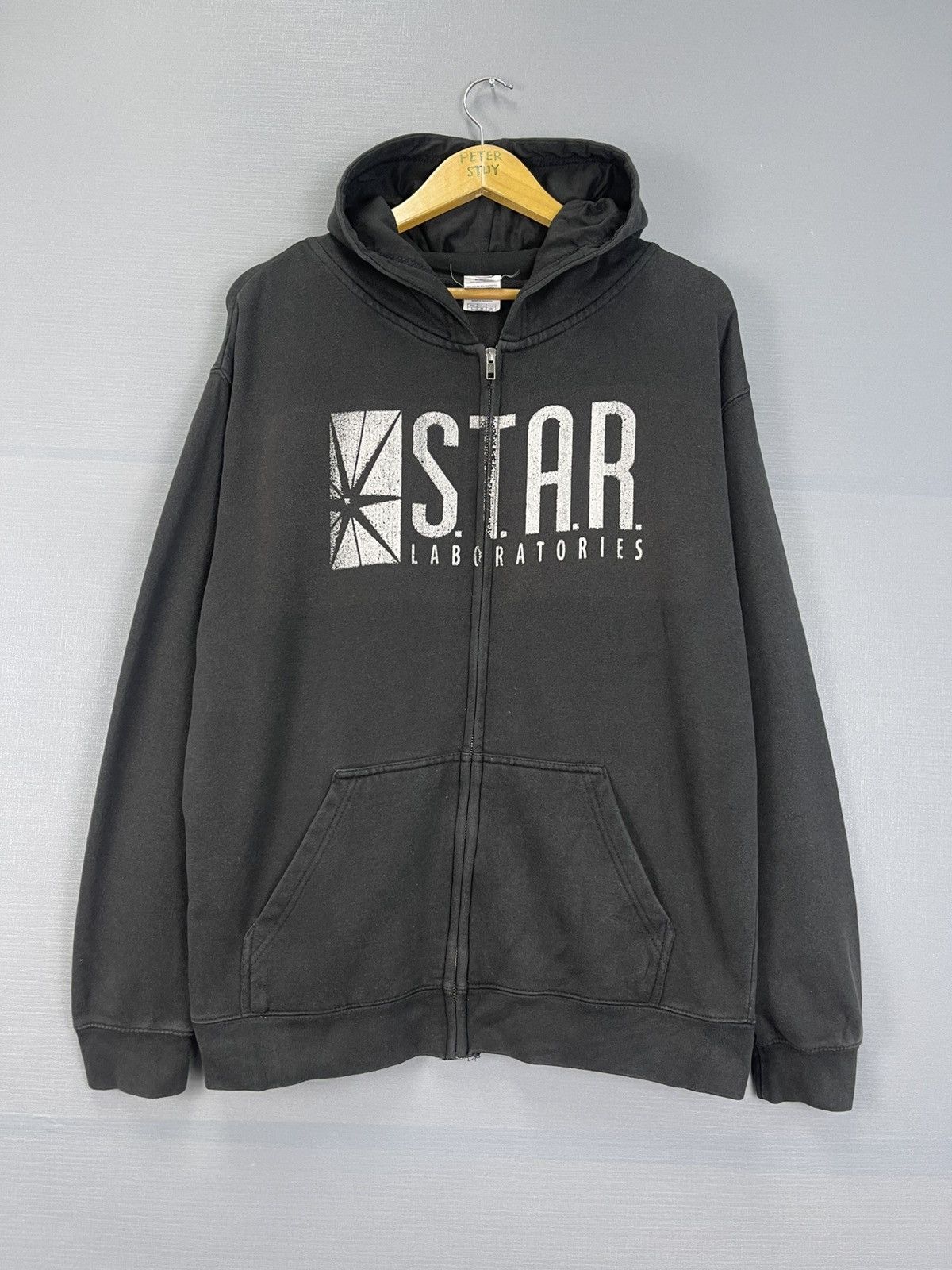 Japanese Brand × Vintage Vintage Star Laboratories Hoodie Size US L / EU 52-54 / 3 - 1 Thumbnail