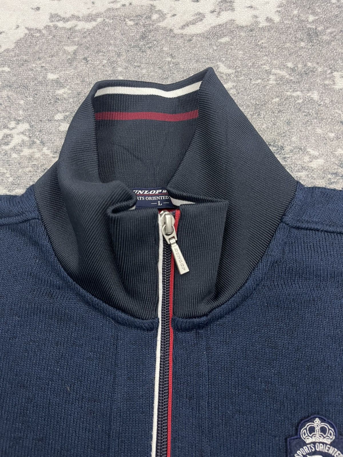 Dunlop Vintage Dunlop Motorsport Sweatshirt Embroidered Size US L / EU 52-54 / 3 - 3 Thumbnail