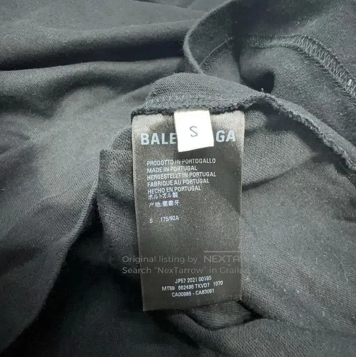 Balenciaga Balenciaga NASA Print Long Sleeve T. Size US S / EU 44-46 / 1 - 3 Thumbnail