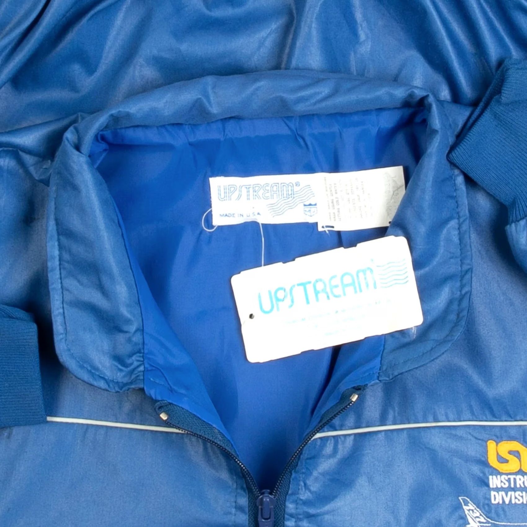 X-LARGE Vintage Unbranded BNWT Full Zip Bomber Jacket Men’s 1980s Blue XS? Size US XL / EU 56 / 4 - 5 Thumbnail