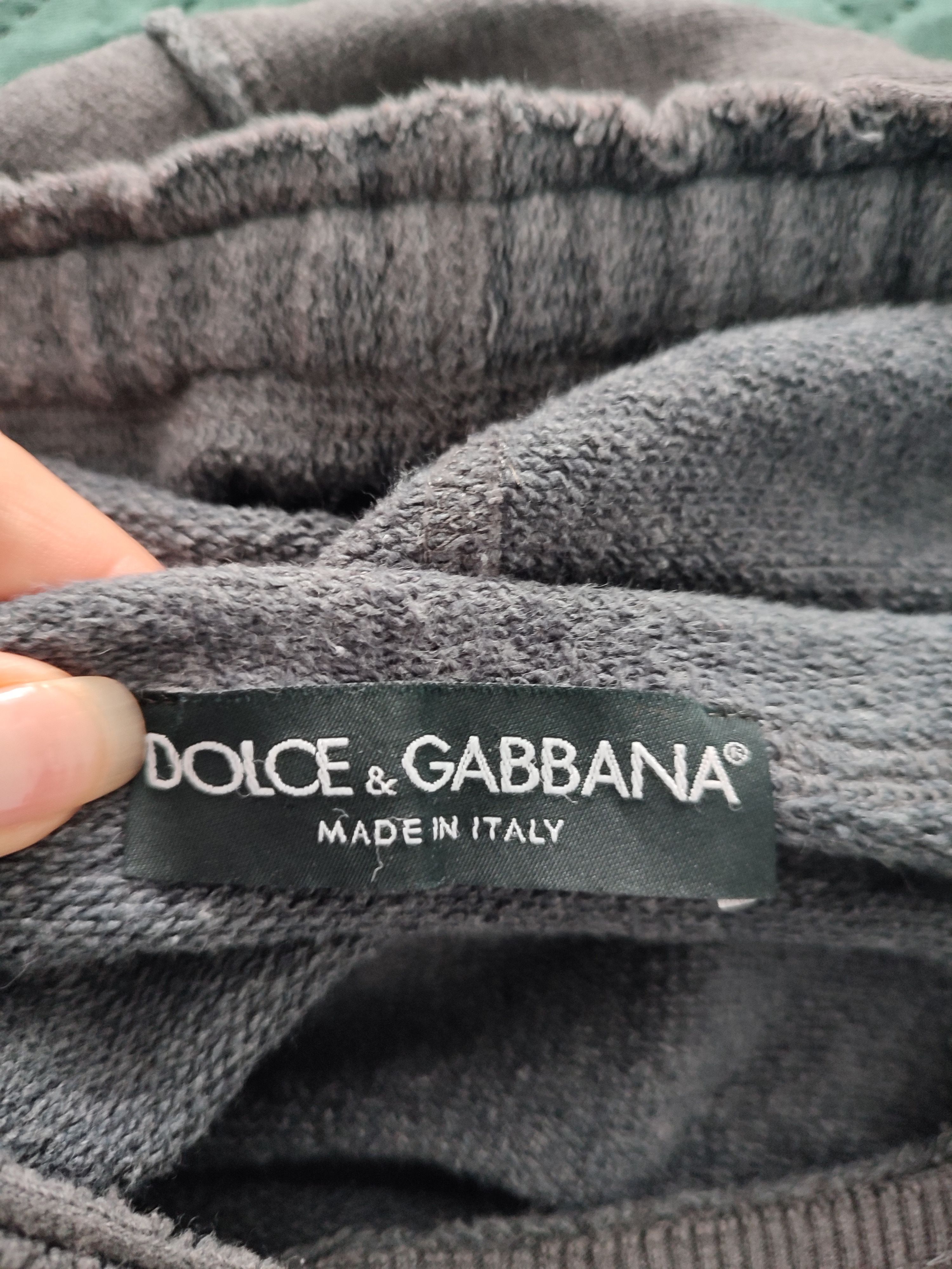 Dolce & Gabbana Hoodie Dolce & Gabbana mens gray Size US M / EU 48-50 / 2 - 9 Thumbnail