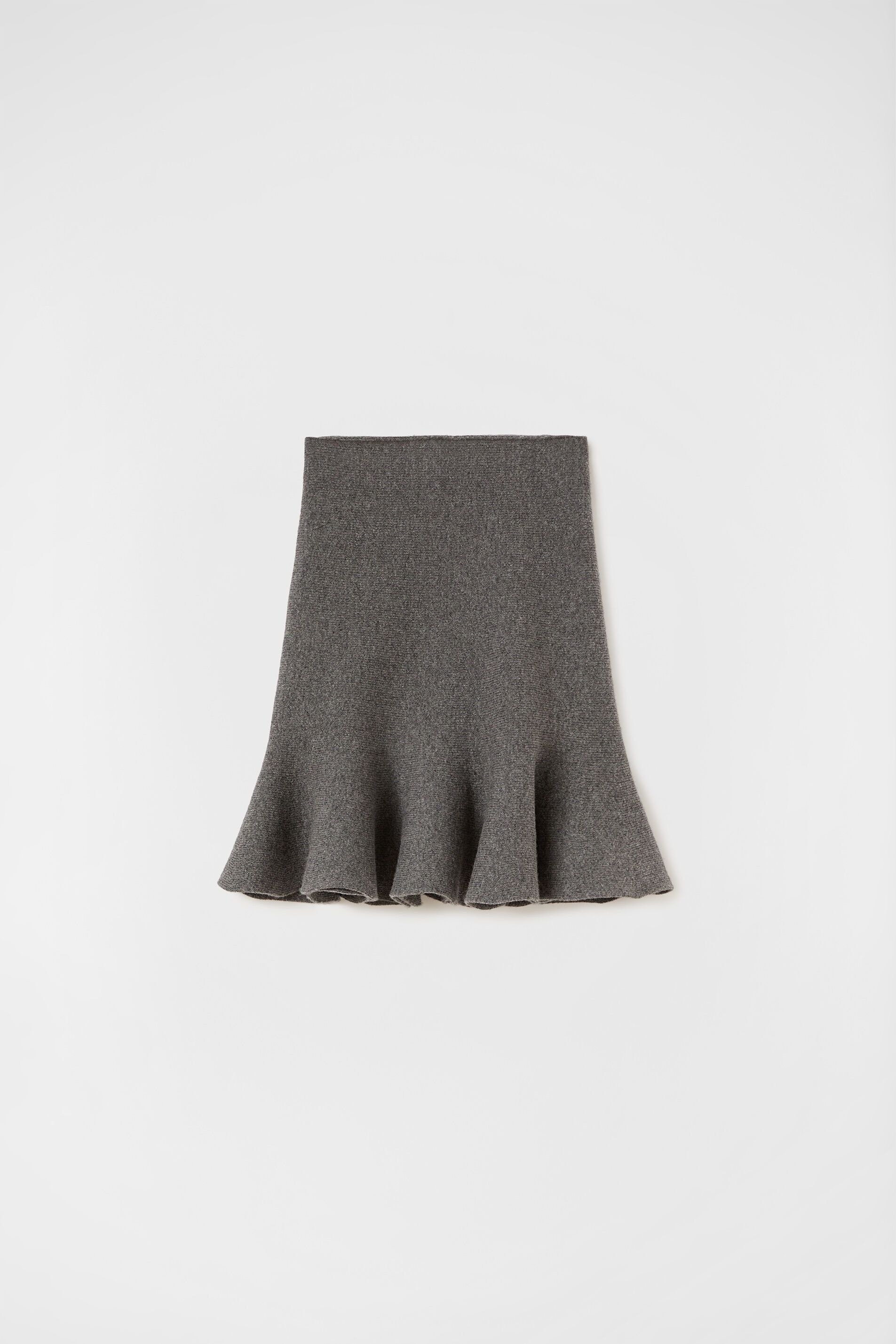 o1y1025 Mini Skirt in Gray