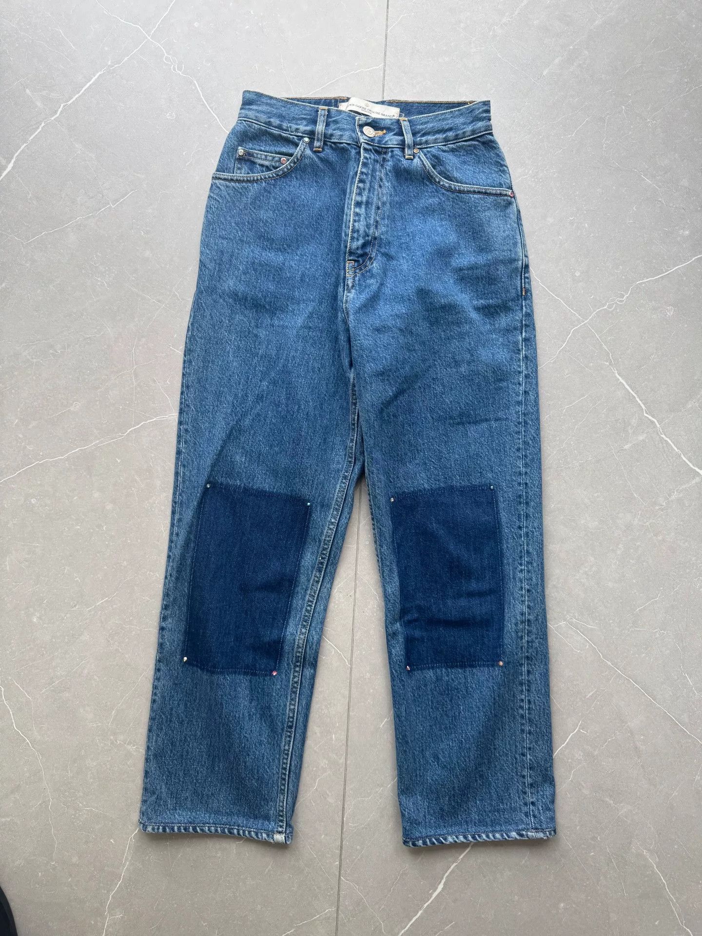 Golden Goose Golden Goose High-Waist Straight Jeans Size 26" / US 2 / IT 38 - 1 Thumbnail
