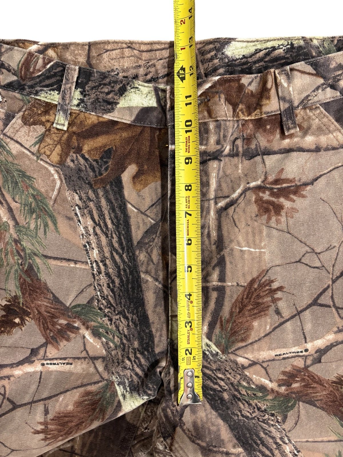 Carhartt Vintage Carhartt Realtree Camo Canvas Carpenter Pants 36x32 Size US 36 / EU 52 - 12 Thumbnail