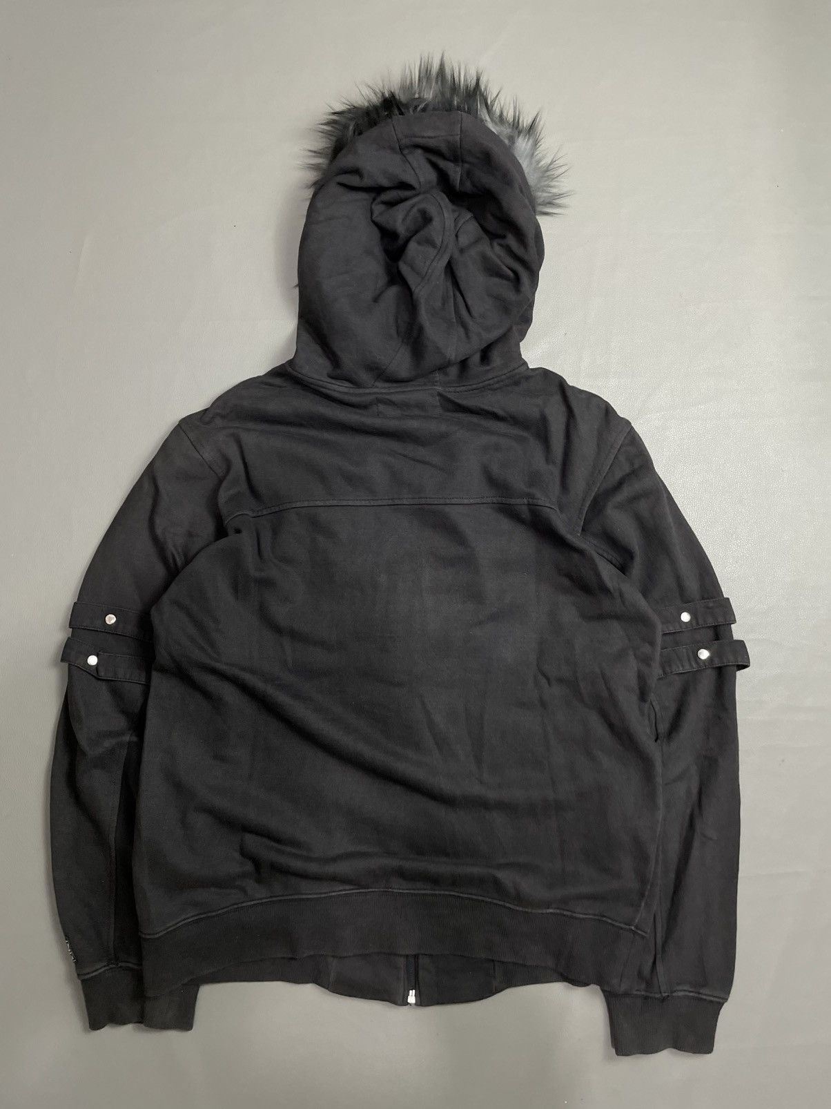 If Six Was Nine Gothic Japan Black Zip fur Hoodie Ifsix style Size US M / EU 48-50 / 2 - 3 Thumbnail