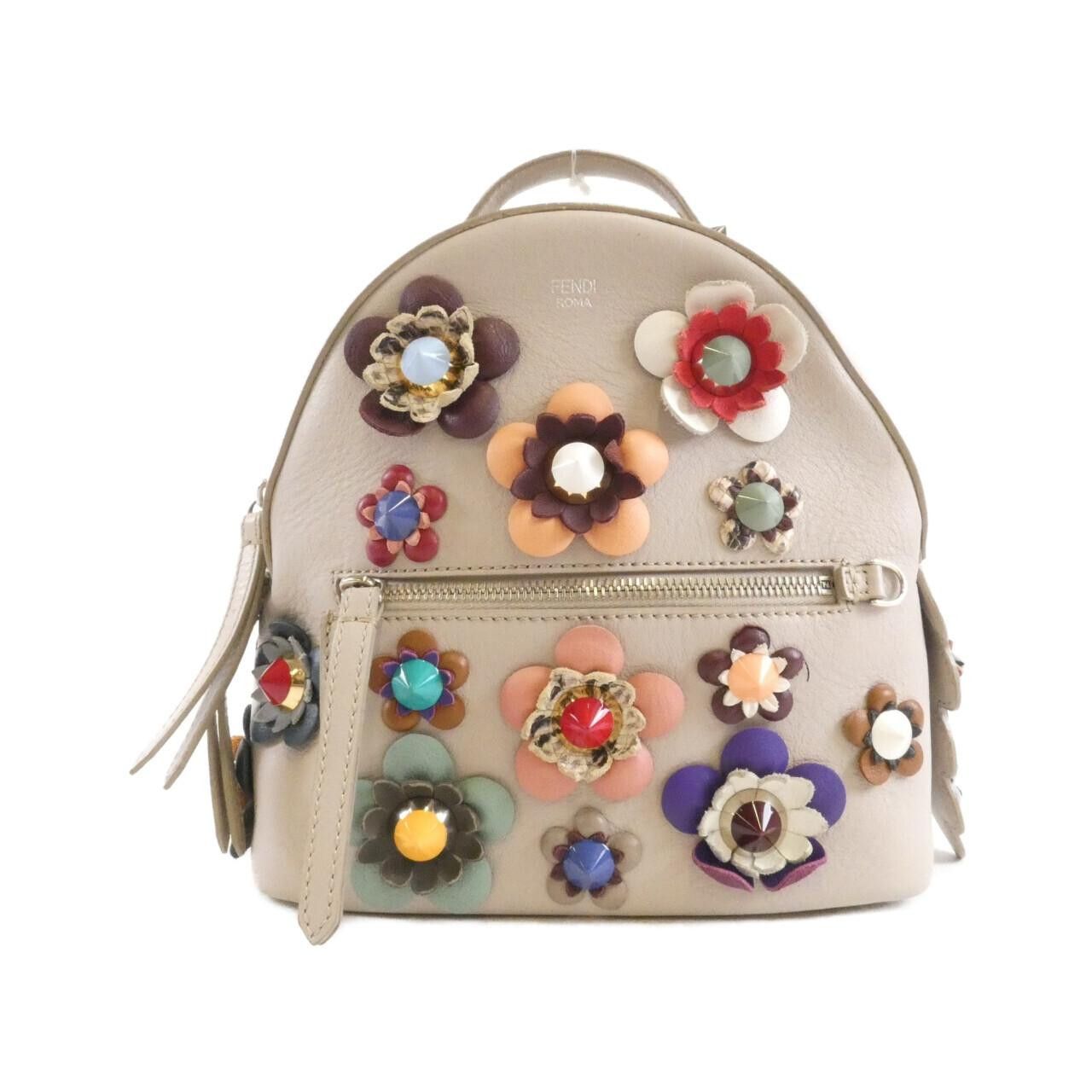 Fendi Fendi Fendi Leather Backpack Leather Backpack 8BZ038 OYU DUTY FREE for USA Size ONE SIZE - 1 Thumbnail