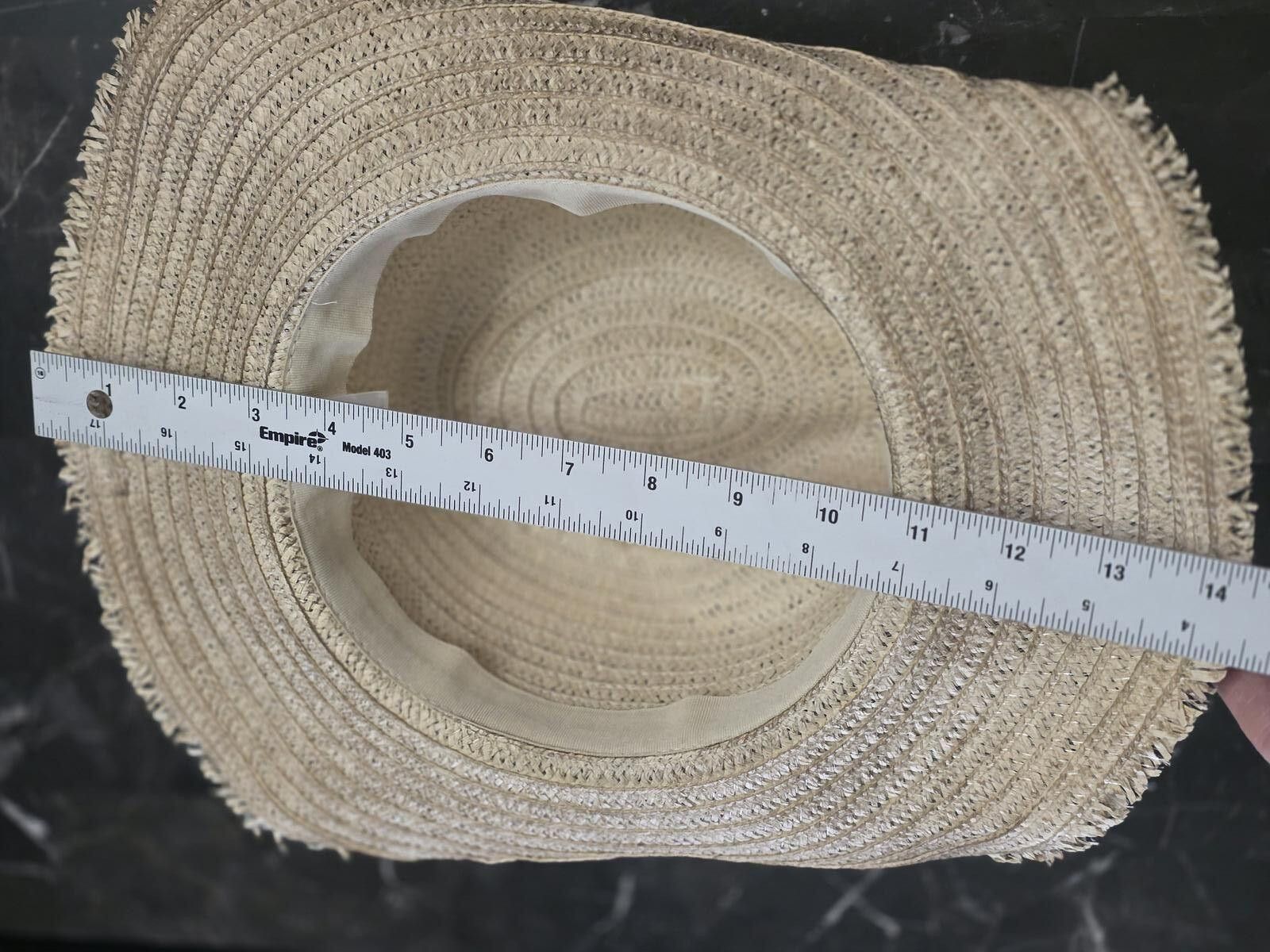 Other Dream Out Loud Selena Gomez Straw Hat Boho Crochet Fringe Size ONE SIZE - 8 Thumbnail