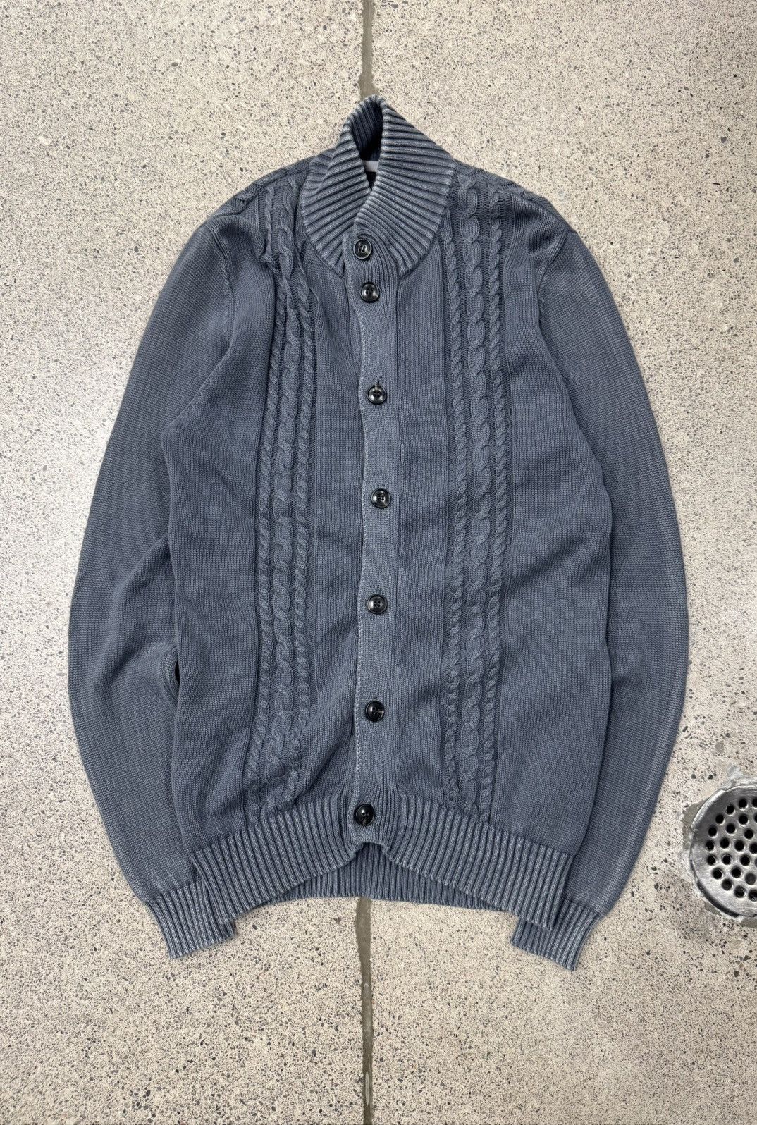 Tete Homme Tete Homme Cable Knit Sweater Size US M / EU 48-50 / 2 - 1 Thumbnail