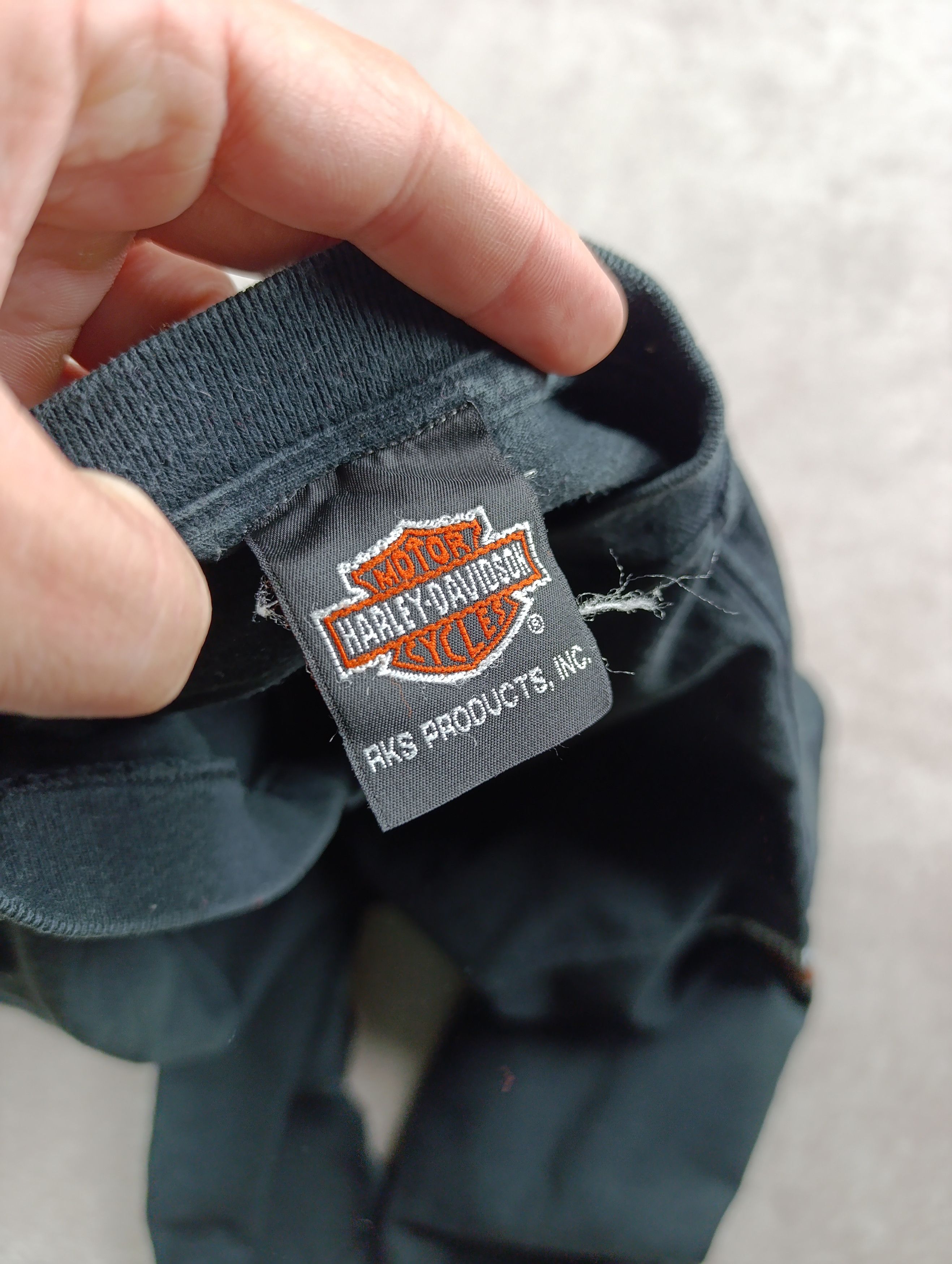Harley Davidson Vintage Harley-Davidson 3/4 Sleeve Shirt Fade Fischer’s Size US L / EU 52-54 / 3 - 11 Thumbnail