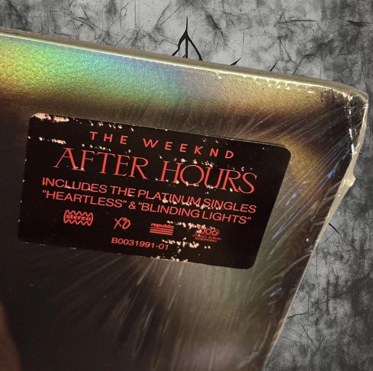 The Weeknd The Weeknd After Hours Holographic Vinyl Limited SEALED Size ONE SIZE - 2 Thumbnail
