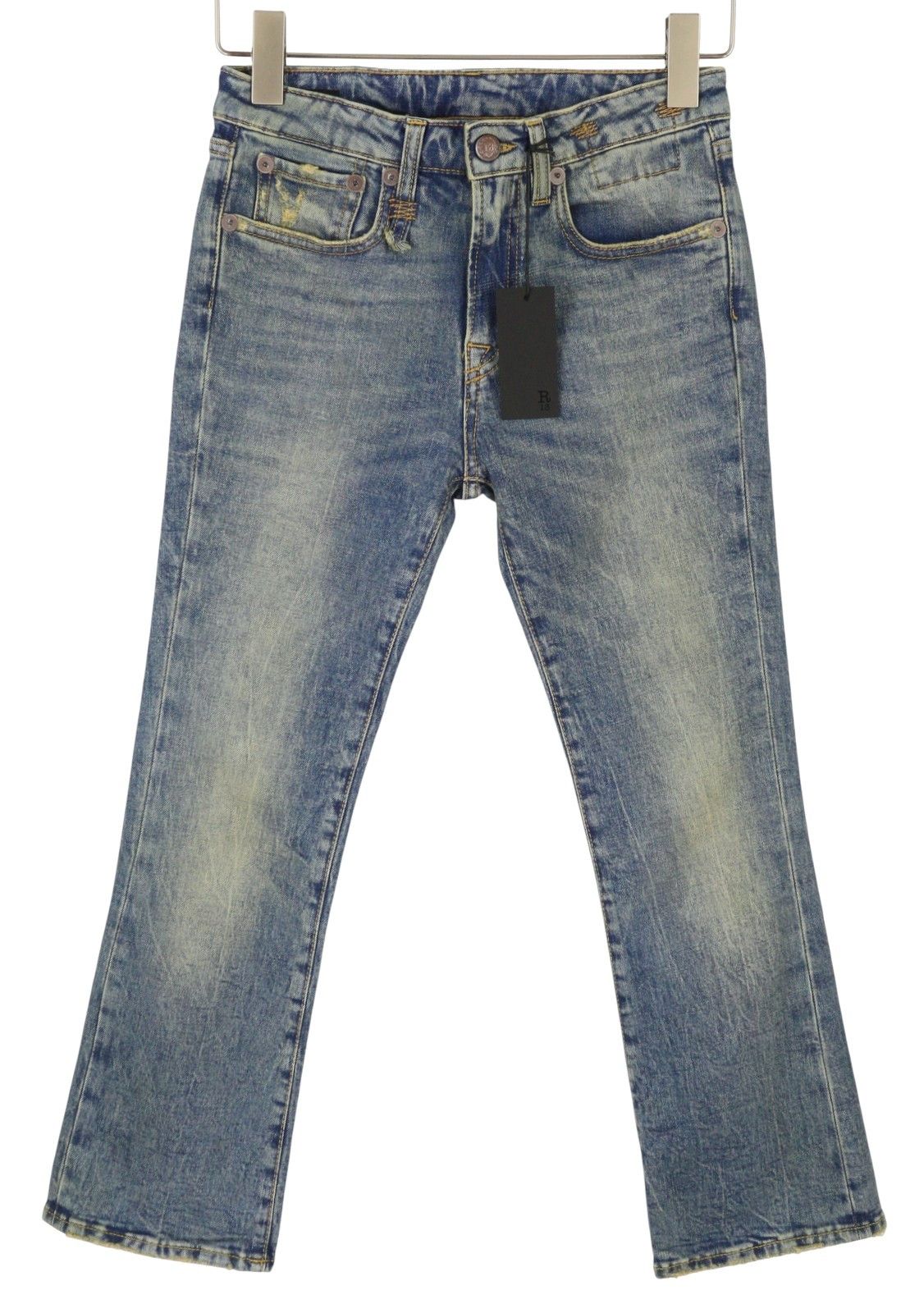 R13 KICK FIT 24 Kelly Faded Blue RRP699 87180 Size 24" / US 00 / IT 34 - 3 Thumbnail