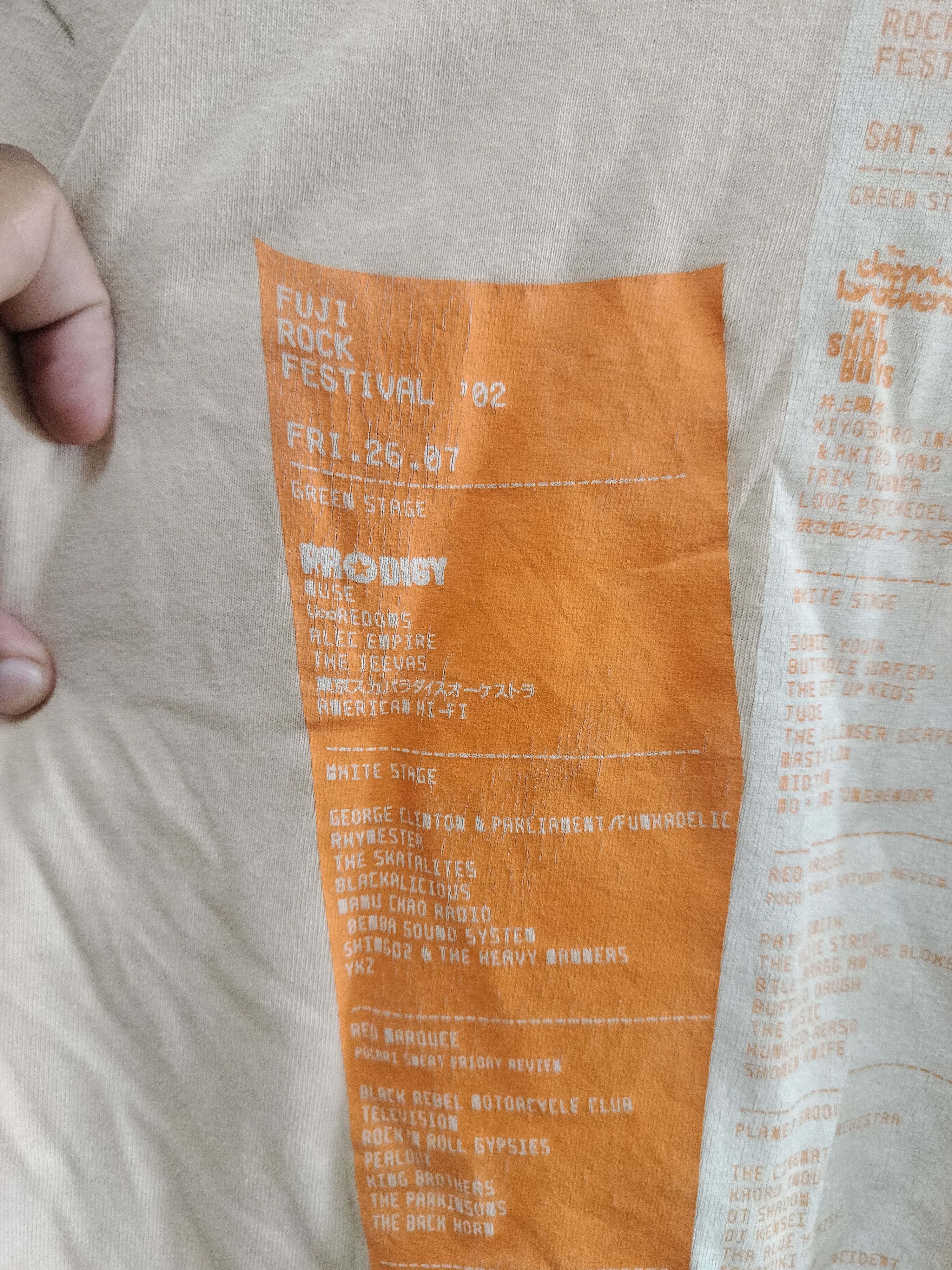 Anvil Vintage Fuji Rock Festival band tees by Anvil Size US M / EU 48-50 / 2 - 5 Thumbnail