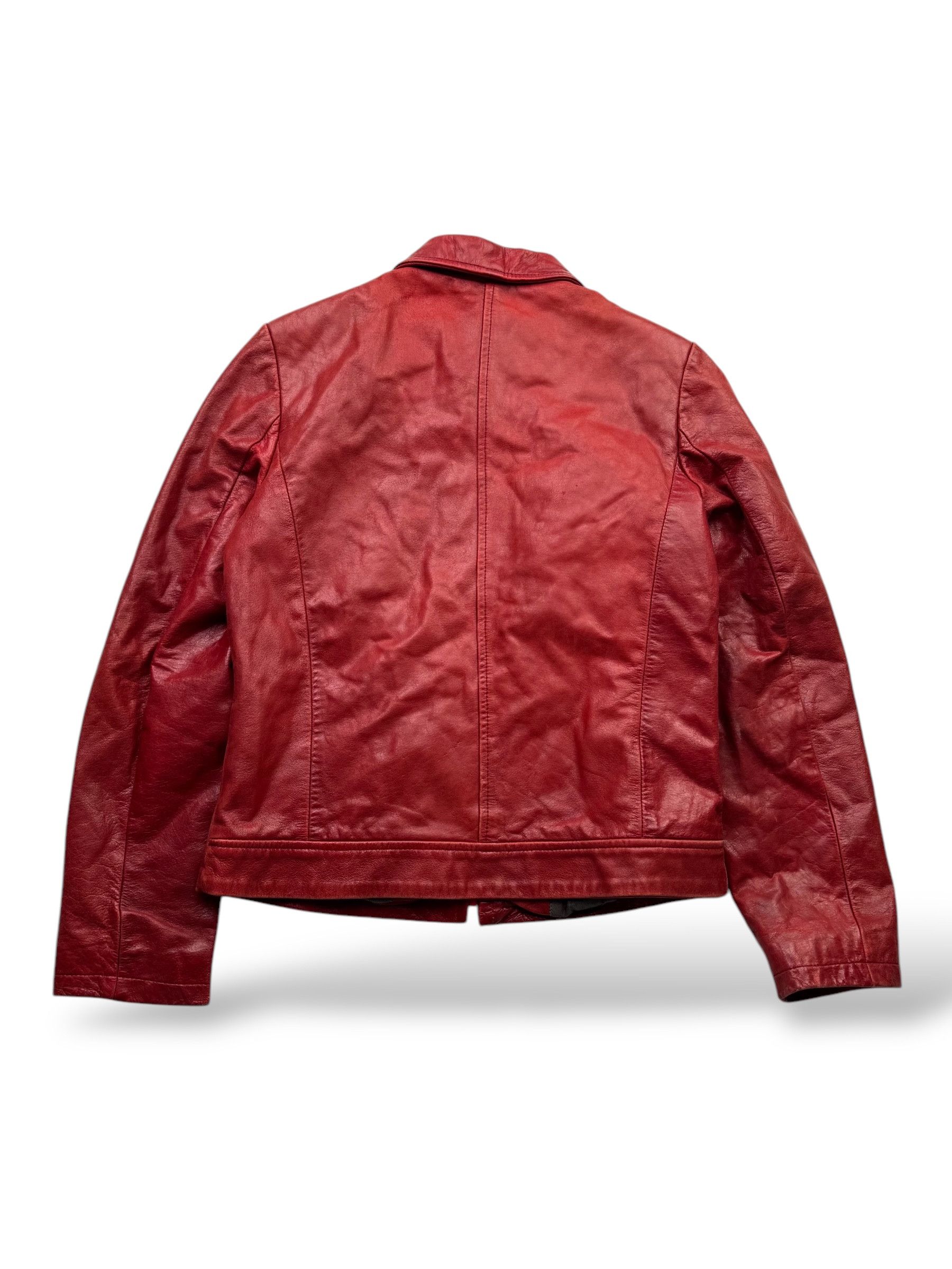 Japanese Brand Vintage Buffalo Leather Jacket W38(V9) Size M / US 6-8 / IT 42-44 - 7 Thumbnail