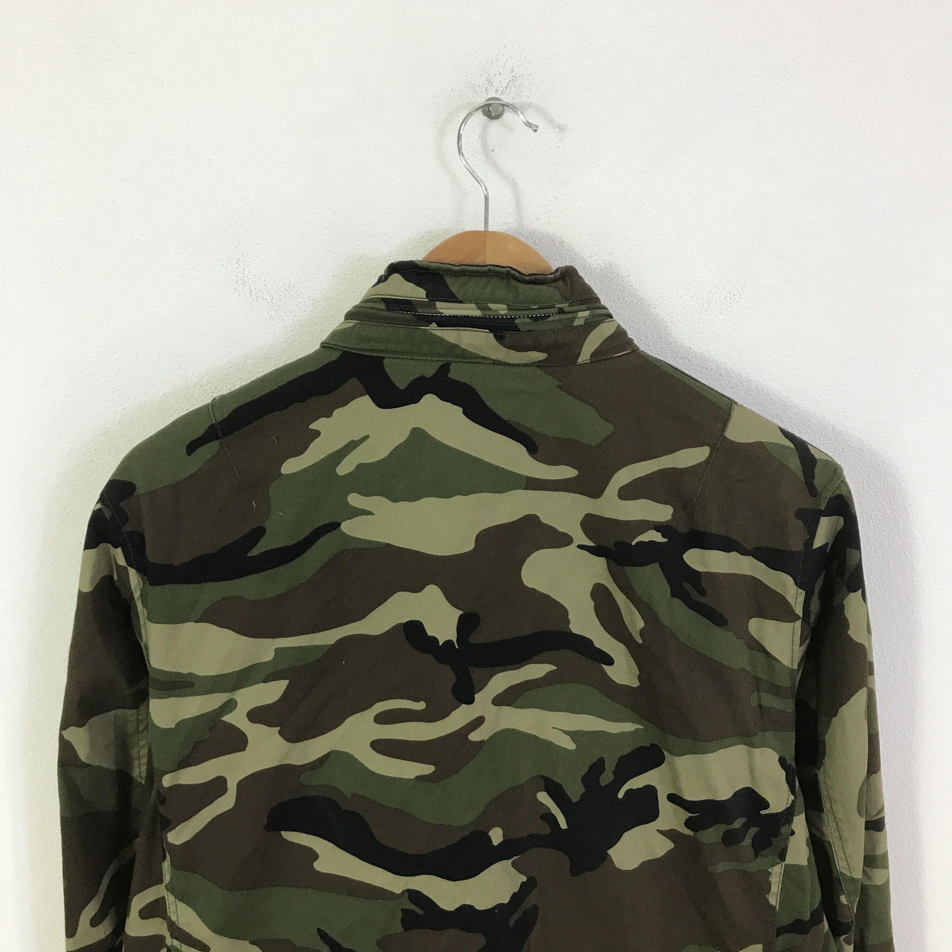 Japanese Brand azul army camo design jacket K115B14 Size US L / EU 52-54 / 3 - 4 Thumbnail