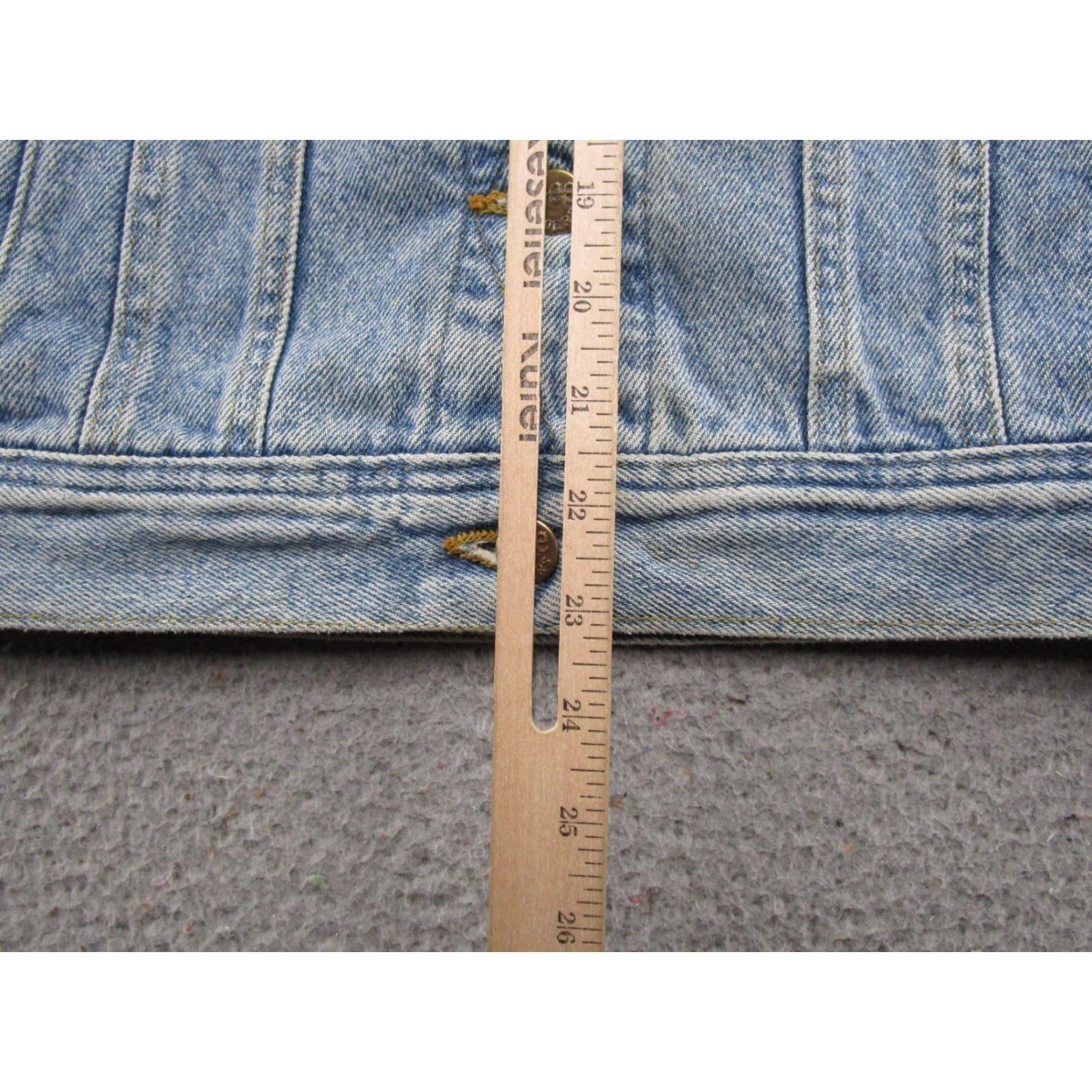 Lee Vintage Lee Jacket Women's Size S Blue Denim Jean USA Western Medium Wash Boxy Size 28" / US 6 / IT 42 - 7 Thumbnail
