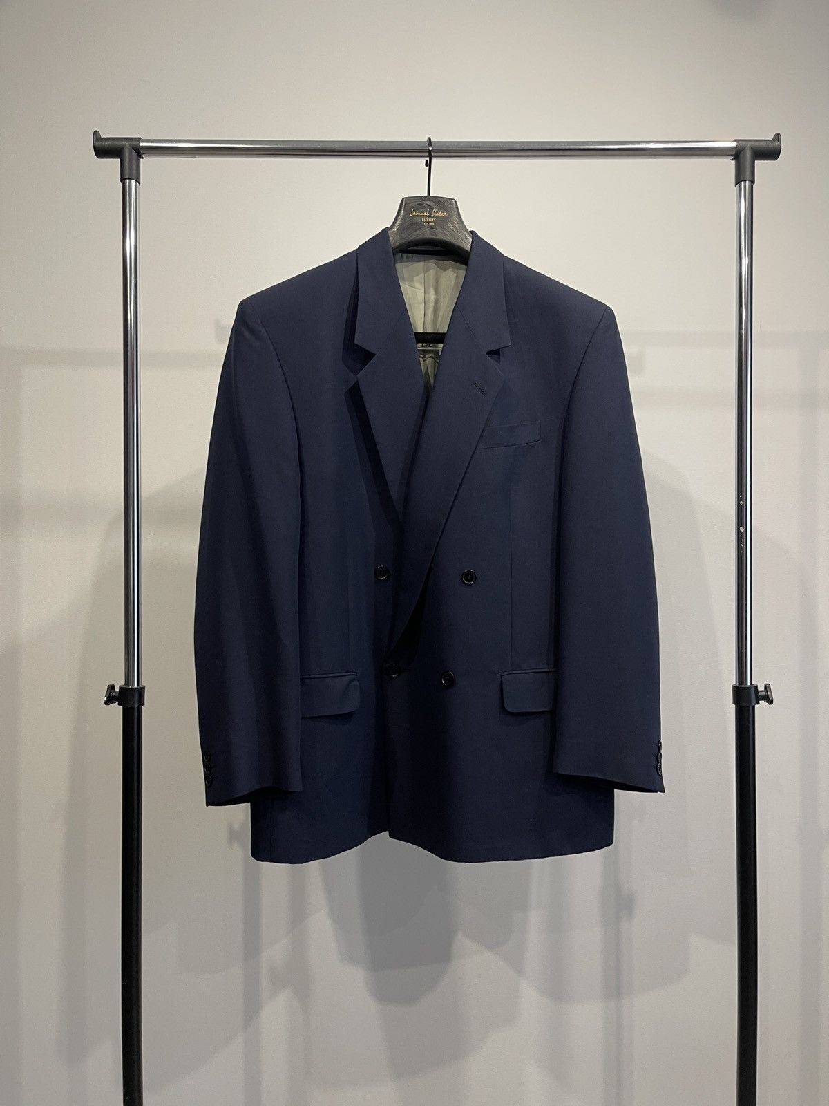 Vintage Vintage double-breasted blazer classic jacket sport coat Size 42R - 1 Thumbnail