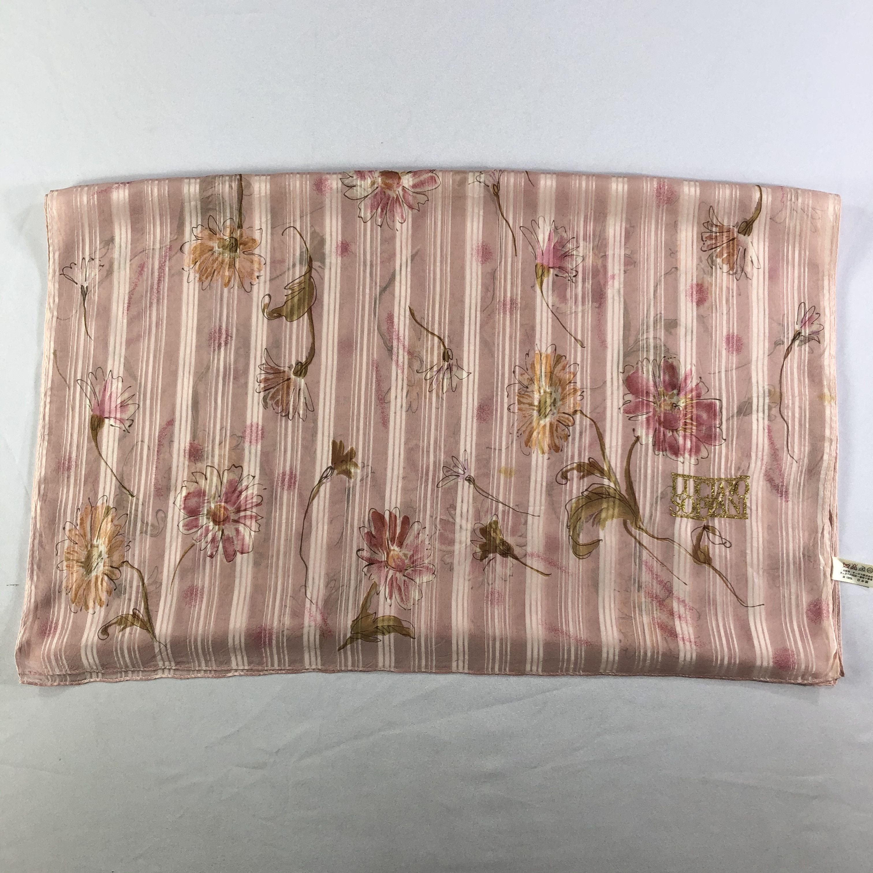 Vintage Vintage Luciano Soprani Silk Scarf Size ONE SIZE - 2 Thumbnail