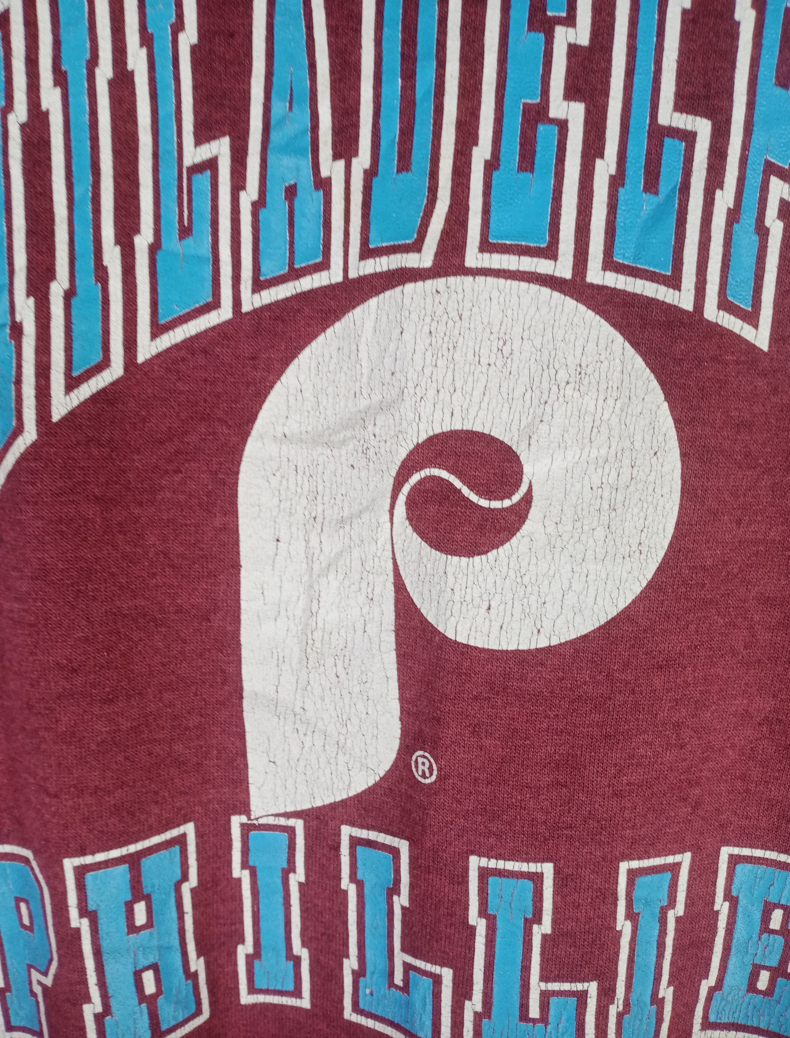 MLB Vintage 1987 Philadelphia Phillies MLB Logo 7 Sweatshirt Size US M / EU 48-50 / 2 - 3 Thumbnail