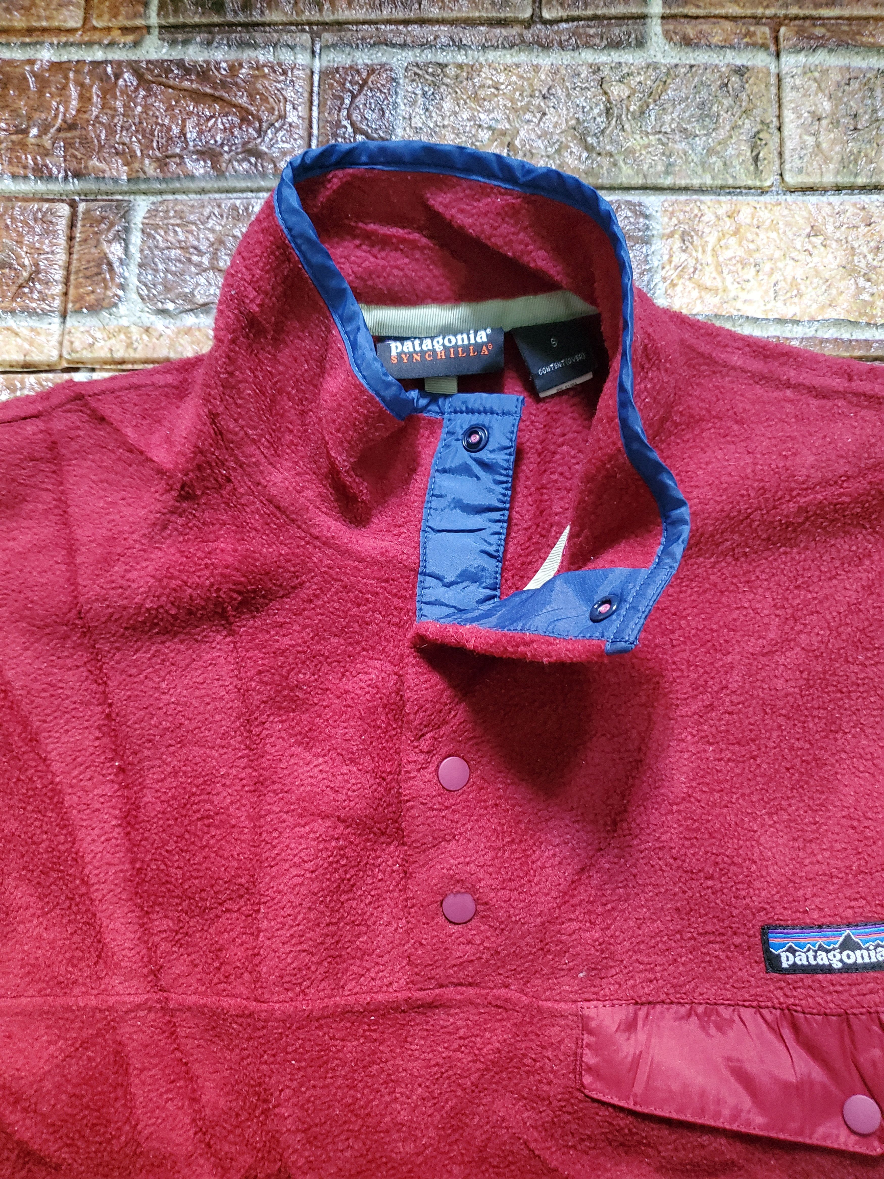 Patagonia × Vintage Vintage Patagonia Synchilla Fleeced Sherpa Size US M / EU 48-50 / 2 - 3 Thumbnail