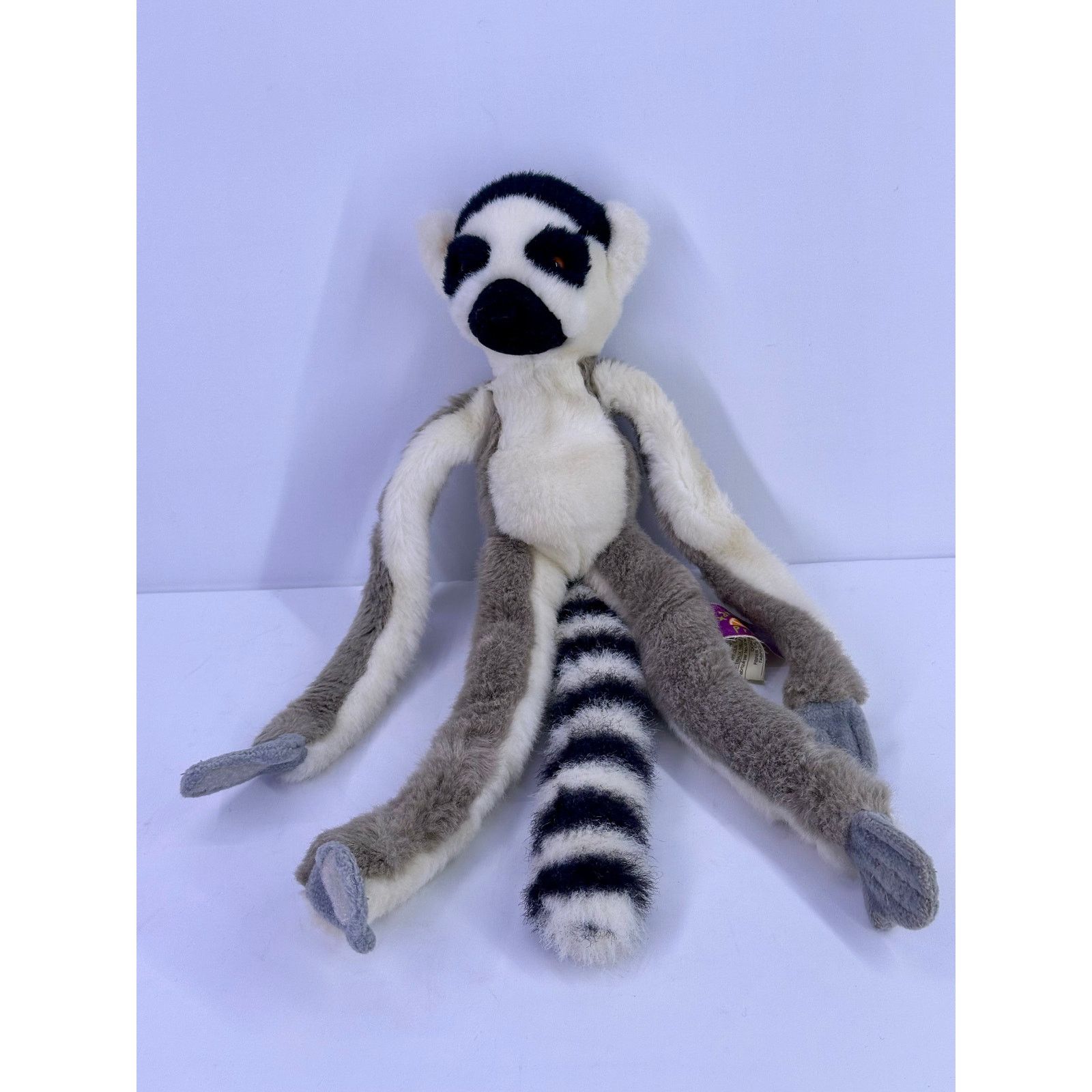 & Other Stories Ring Tailed Lemur Stuffed Animal Plush Tangerine Press Size ONE SIZE - 5 Thumbnail