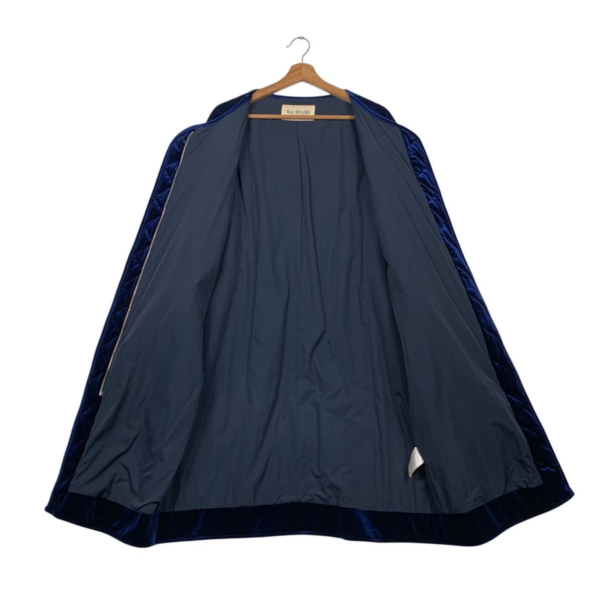 Beams Plus RAY BEAMS Quilt Velvet Overcoat Jacket #2281-C101 Size US L / EU 52-54 / 3 - 12 Thumbnail