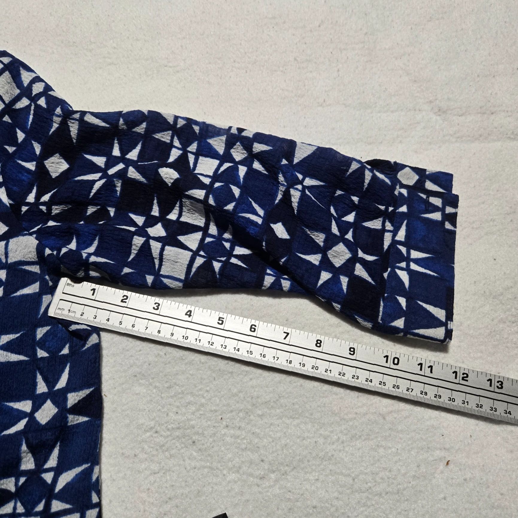 Vintage Kim Rogers Blue Long Sleeve Button Up Shirt Top Adult Women's L Large Womens Size L / US 10 / IT 46 - 5 Thumbnail