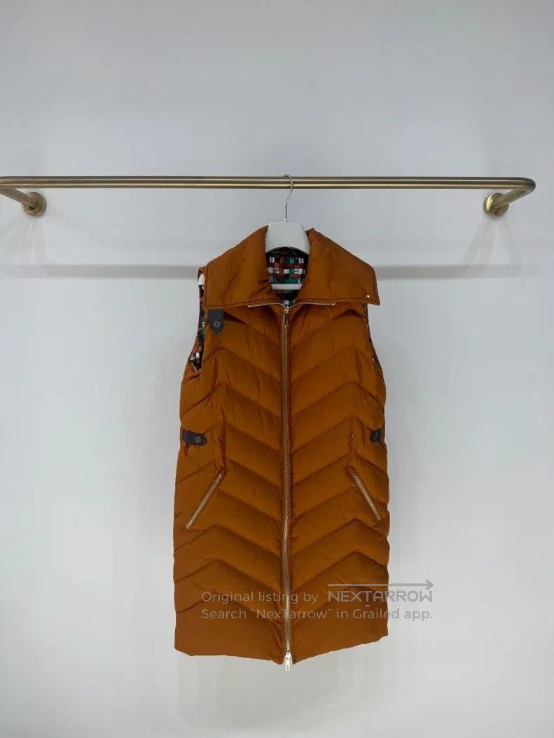 Hermes Hermes Double-sided Wearable Mid-length Down Vest Jacket Size XS / US 0-2 / IT 36-38 - 1 Thumbnail