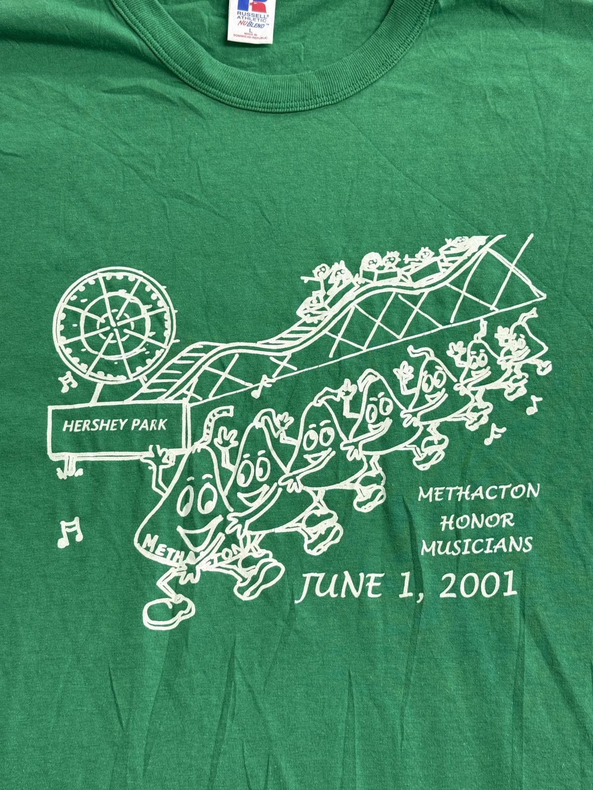 Russell Athletic Vintage Hershey Park T-shirt Methacton High School Music - L Size US L / EU 52-54 / 3 - 4 Thumbnail