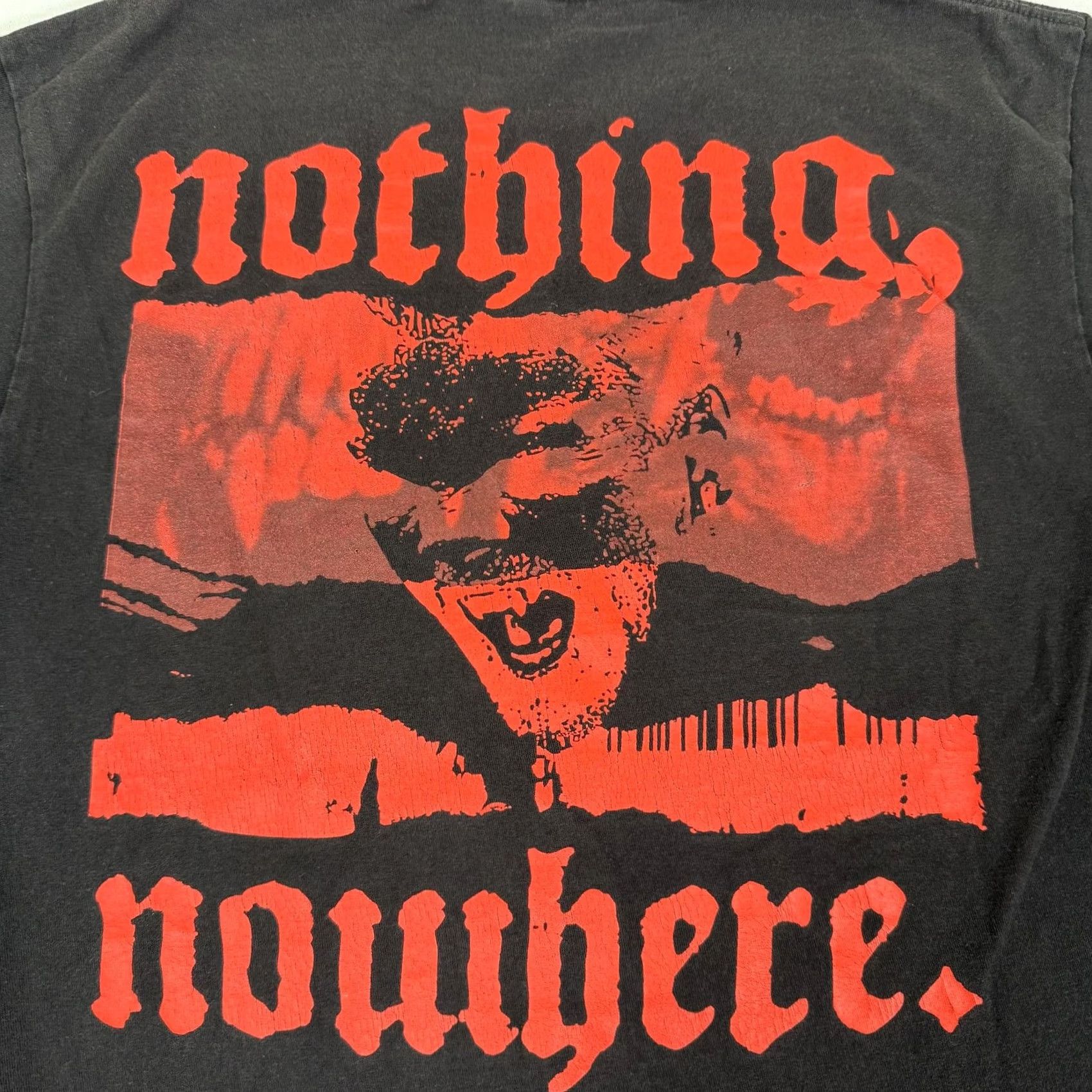 Tultex Nothing Nowhere Shirt Mens M Black Emo Rap Band Music Concert Tour Tee Size US M / EU 48-50 / 2 - 3 Thumbnail