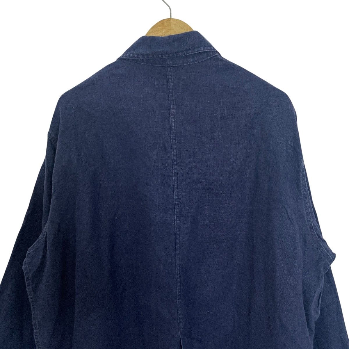 Japanese Brand Vintage Panega Indigo Denim Jacket Size US XL / EU 56 / 4 - 8 Thumbnail