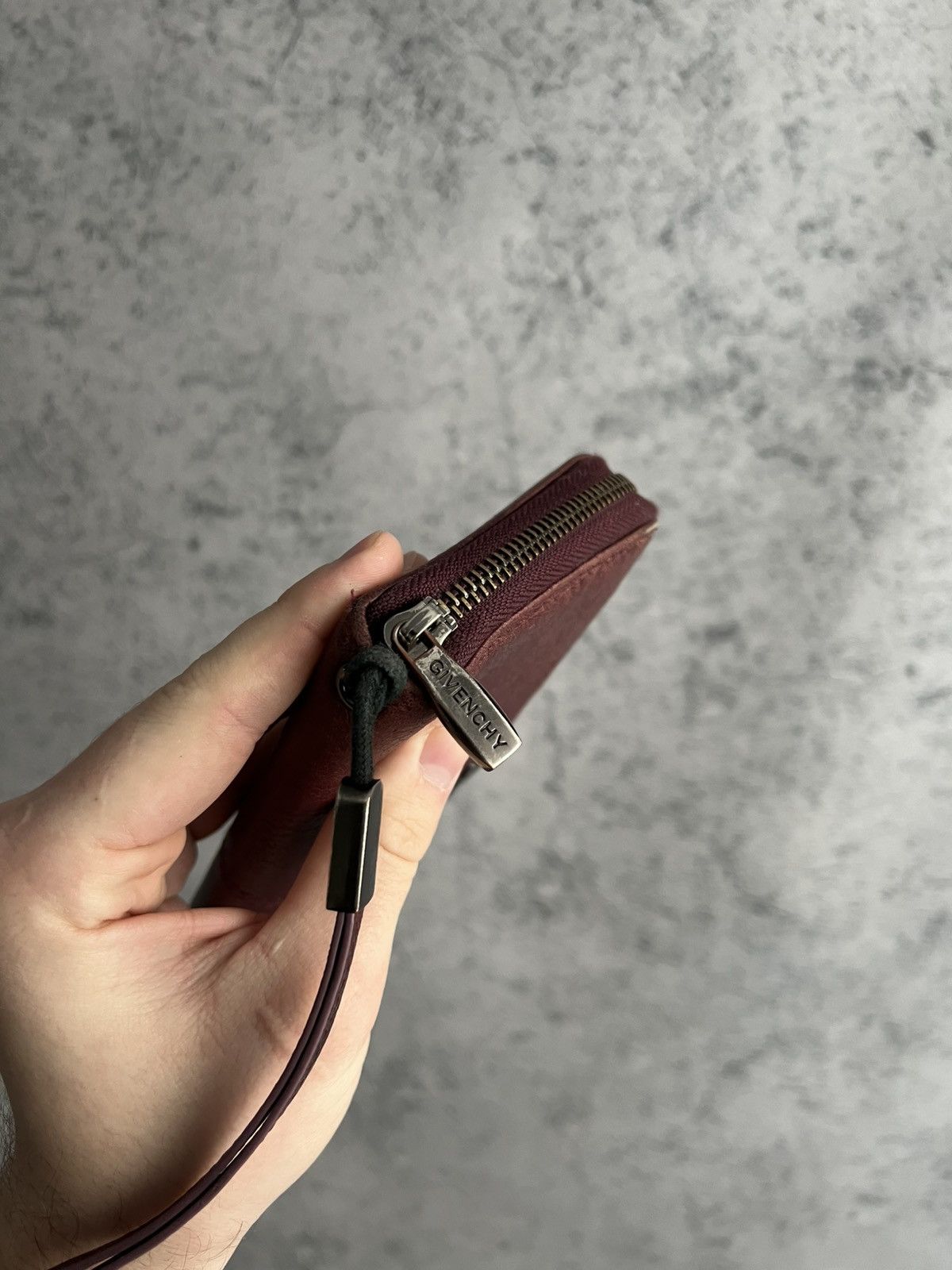 Givenchy Givenchy Leather Wallet Purse Red Luxury Size ONE SIZE - 3 Thumbnail