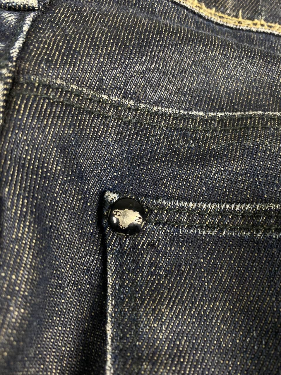 Japanese Brand back number black label tokyo girls collection distressed Size 32" / US 10 / IT 46 - 7 Thumbnail