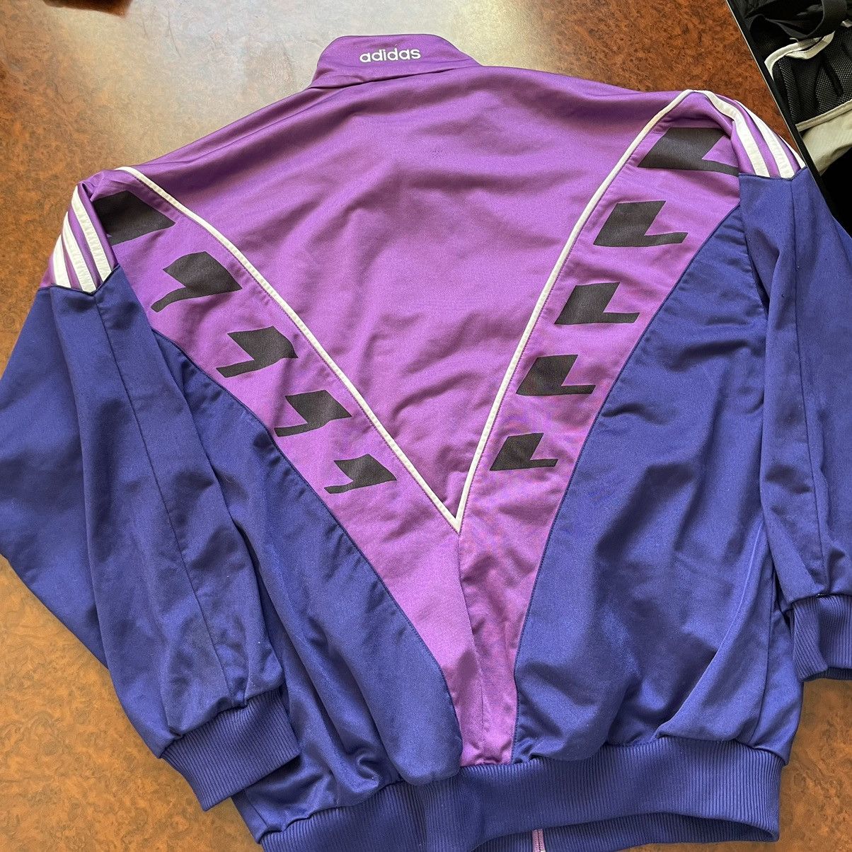 Adidas × Vintage Adidas vintage retro bomber track jacket 90’s logo zip Size US L / EU 52-54 / 3 - 2 Thumbnail