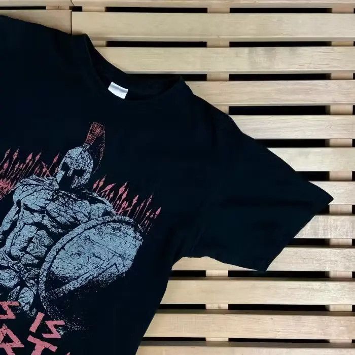 Vintage Mens Vintage T Shirt This Is Sparta Size M Size US M / EU 48-50 / 2 - 2 Thumbnail