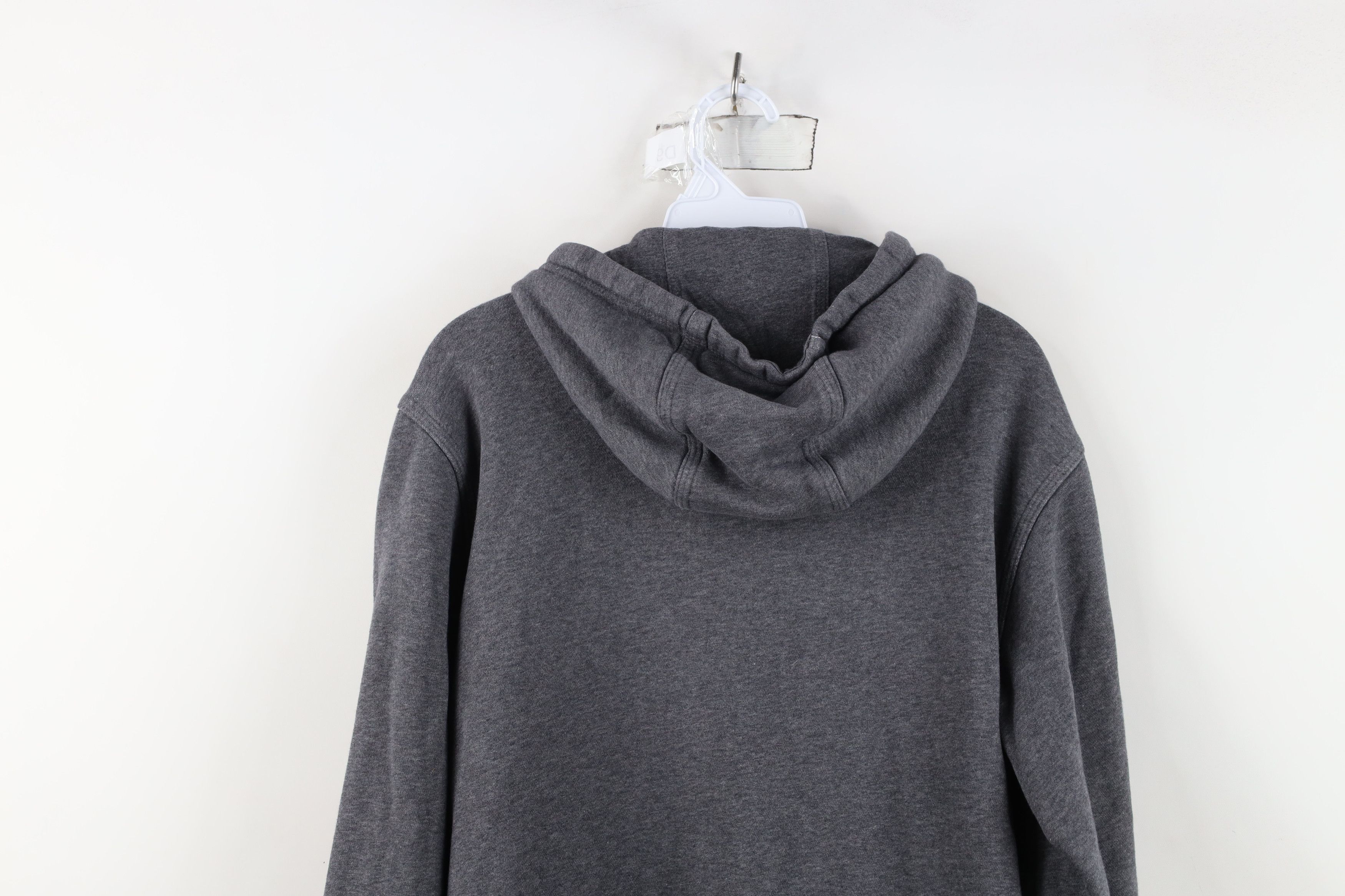 Nike Vintage Nike Mini Swoosh Full Zip Hoodie Sweatshirt Gray Size US M / EU 48-50 / 2 - 14 Thumbnail
