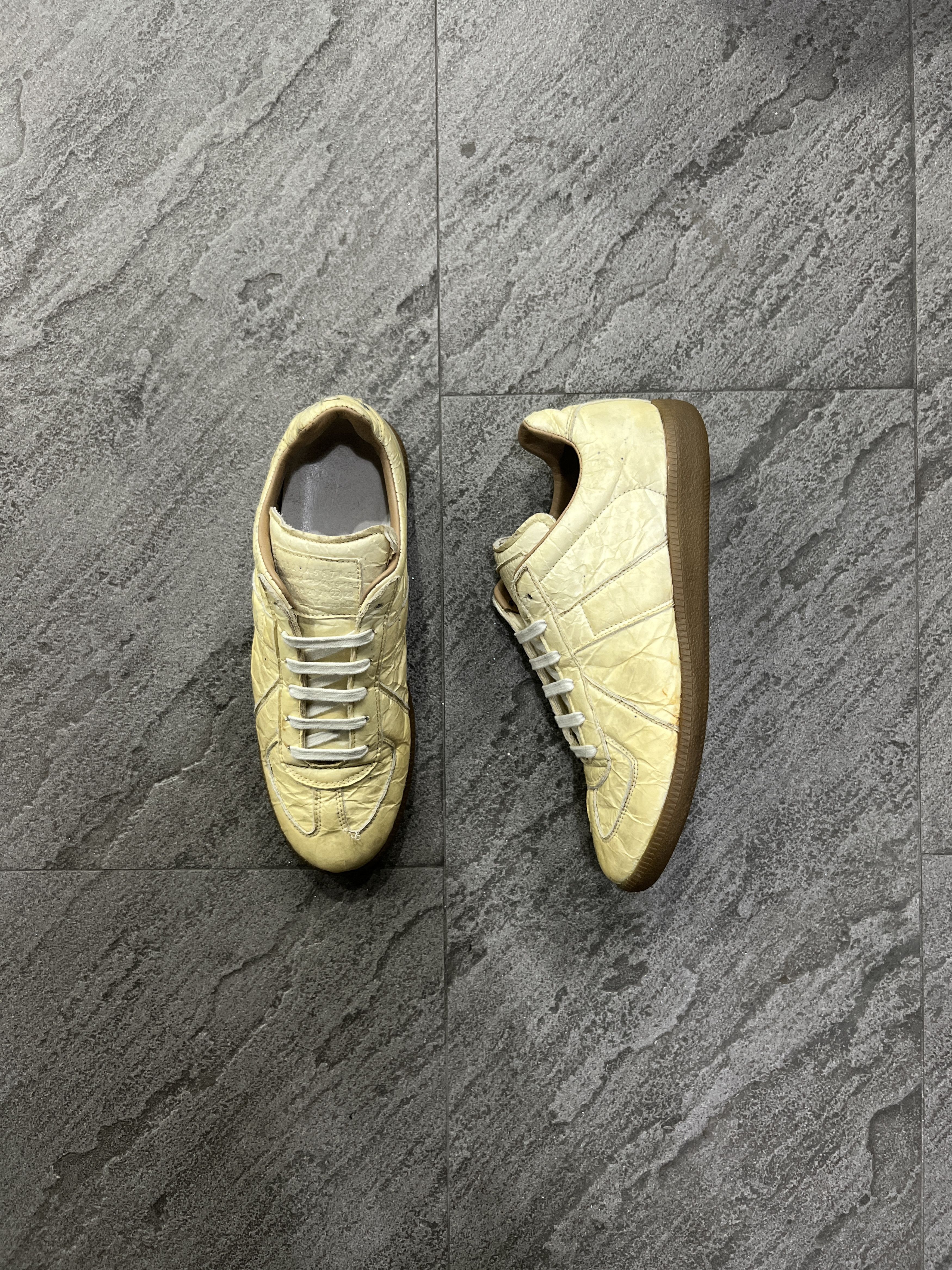 Maison Margiela Eu43 Maison Margiela Bowling GAT Replica Sneakers