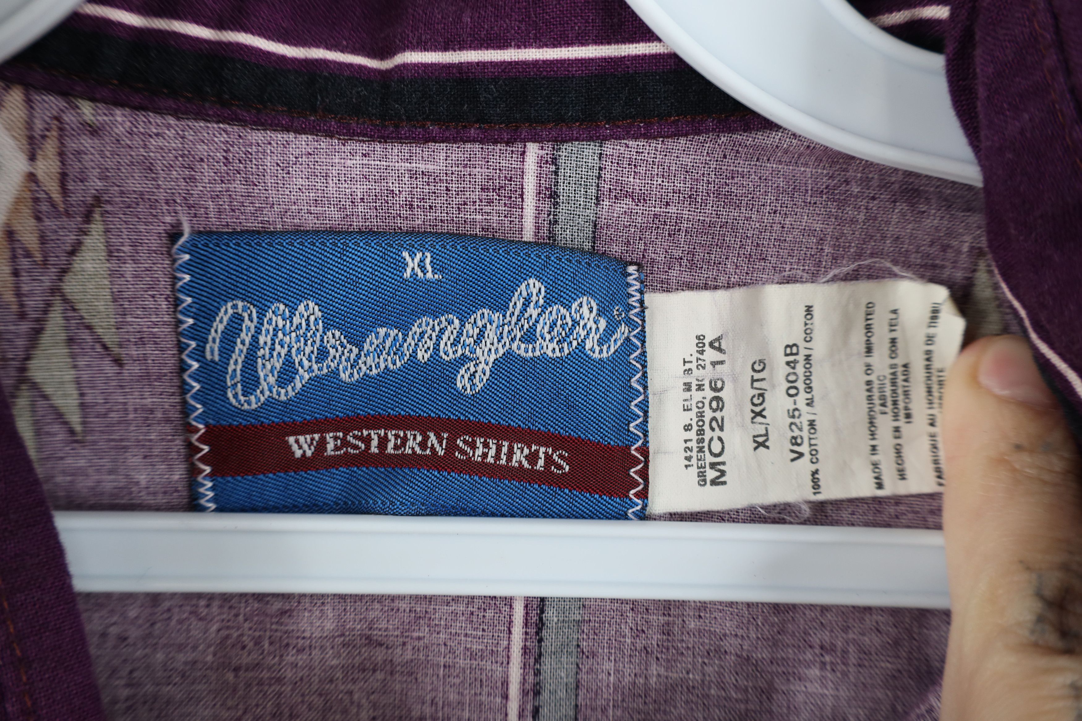 Vintage × Wrangler Vintage 90s Wrangler Southwestern Cowboy Rodeo Button Shirt Size US XL / EU 56 / 4 - 9 Thumbnail