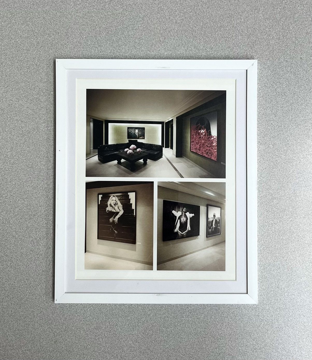 Chrome Hearts × Vintage Chrome Hearts close up Framed poster 8x11 magazine cutout Size ONE SIZE - 1 Thumbnail