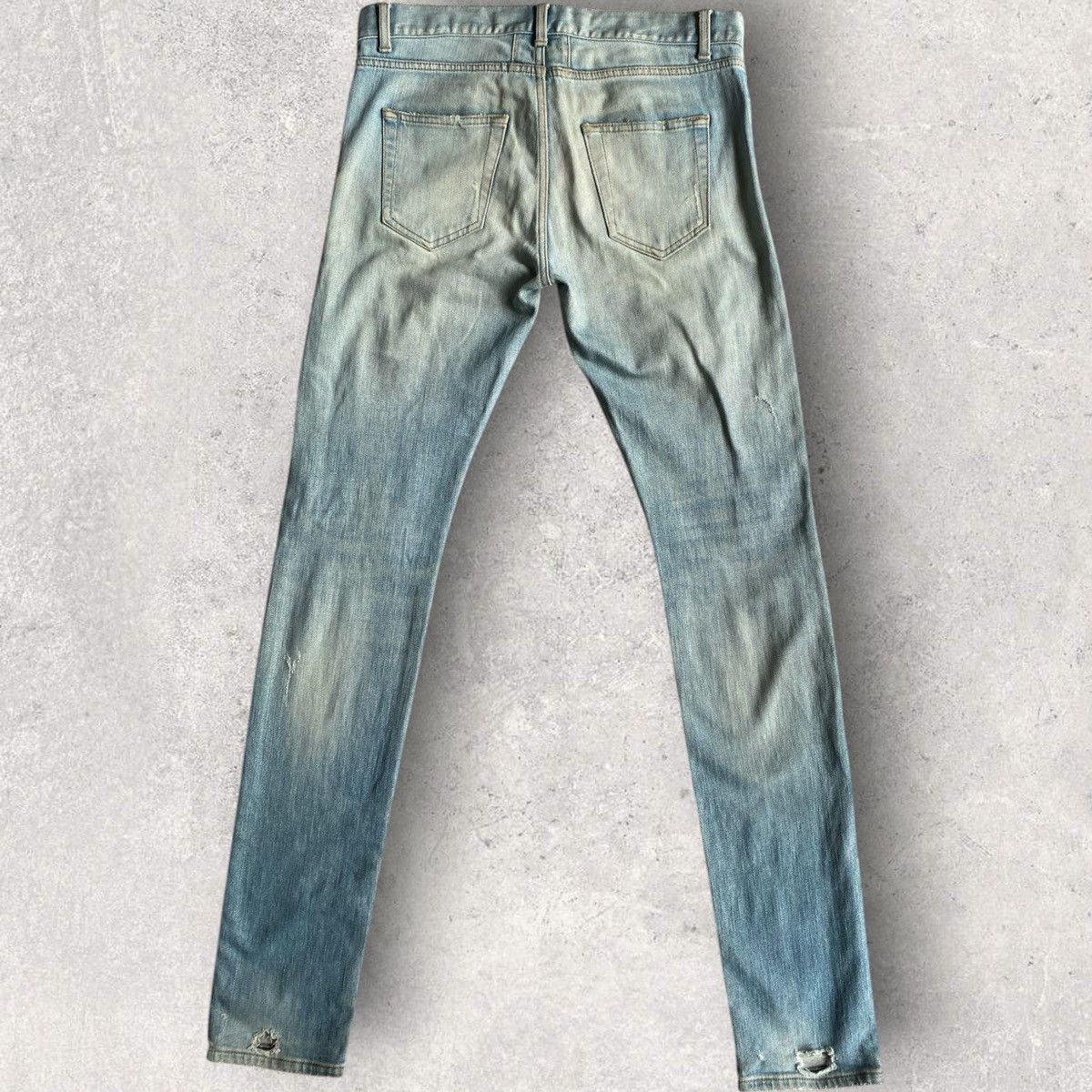 Saint Laurent Paris 2016 Crash Denim Size US 30 / EU 46 - 4 Thumbnail