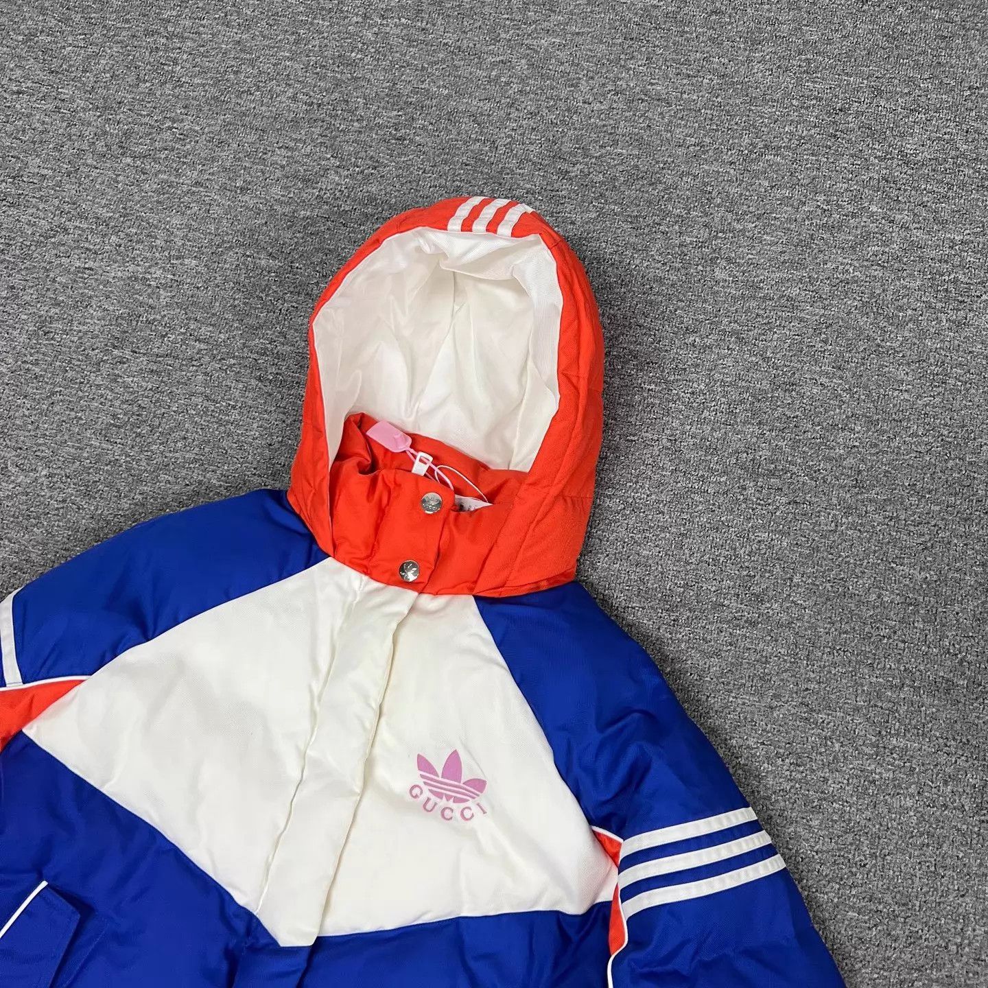 Gucci Gucci x Adidas Colorblocked Short Wide Puffer 38 99new Size XS / US 0-2 / IT 36-38 - 3 Thumbnail
