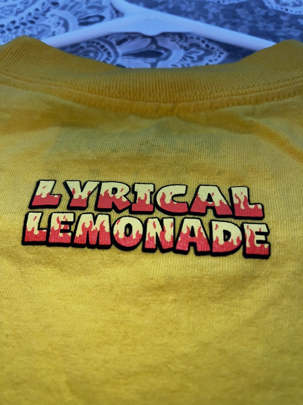 Lyrical Lemonade Lyrical Lemonade Yellow Graphic Tee – Medium – Rare Drop Size US M / EU 48-50 / 2 - 4 Thumbnail