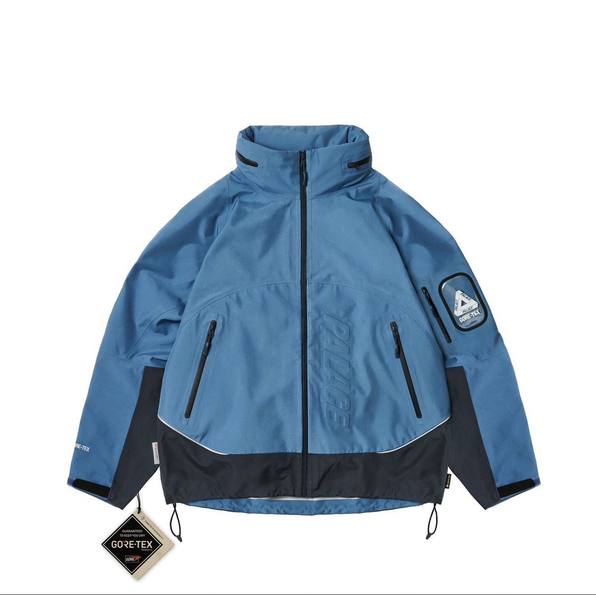 Palace Palace GORE-TEX 3L M-TEK Jacket Blue Size Medium Size US M / EU 48-50 / 2 - 2 Thumbnail