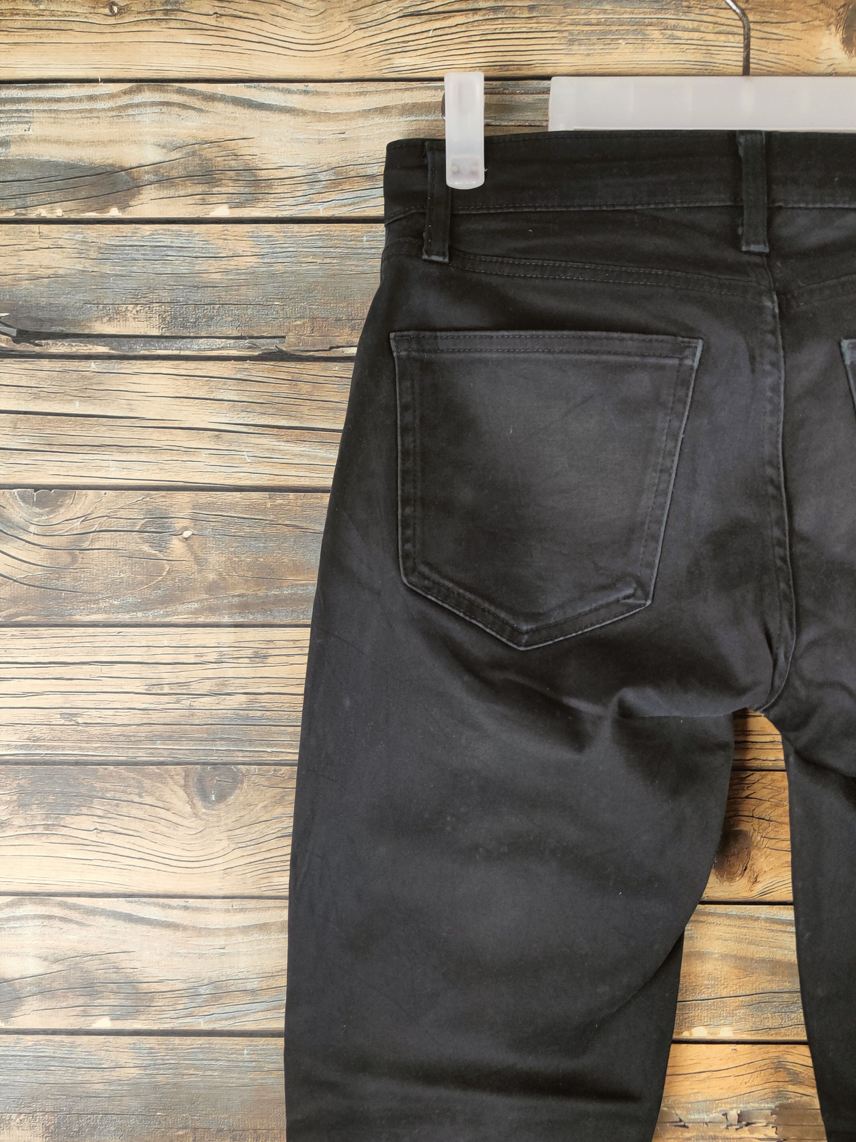 Japanese Brand DL Uniqlo Black Multipocket Casual Pants #46-305 Size US 28 / EU 44 - 8 Thumbnail