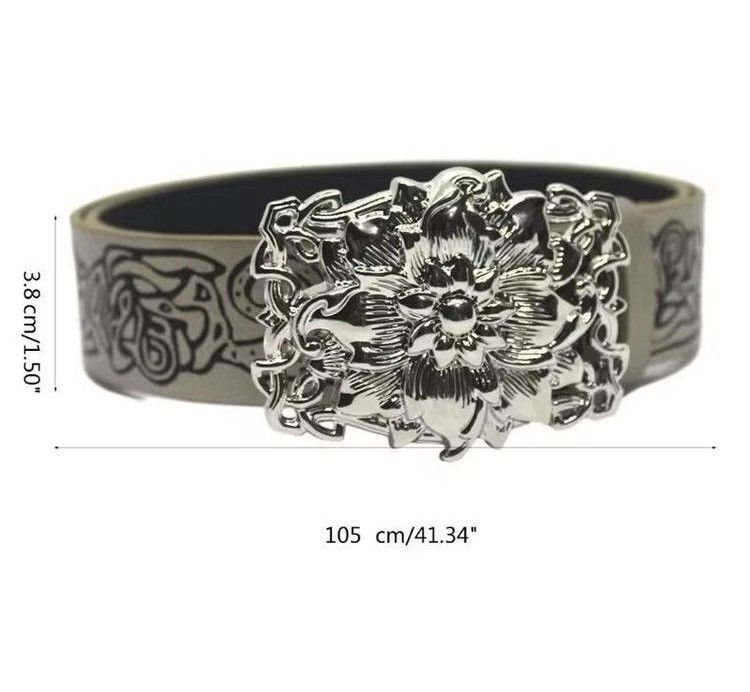 Japanese Brand Rose Buckle Belt Size ONE SIZE - 3 Thumbnail