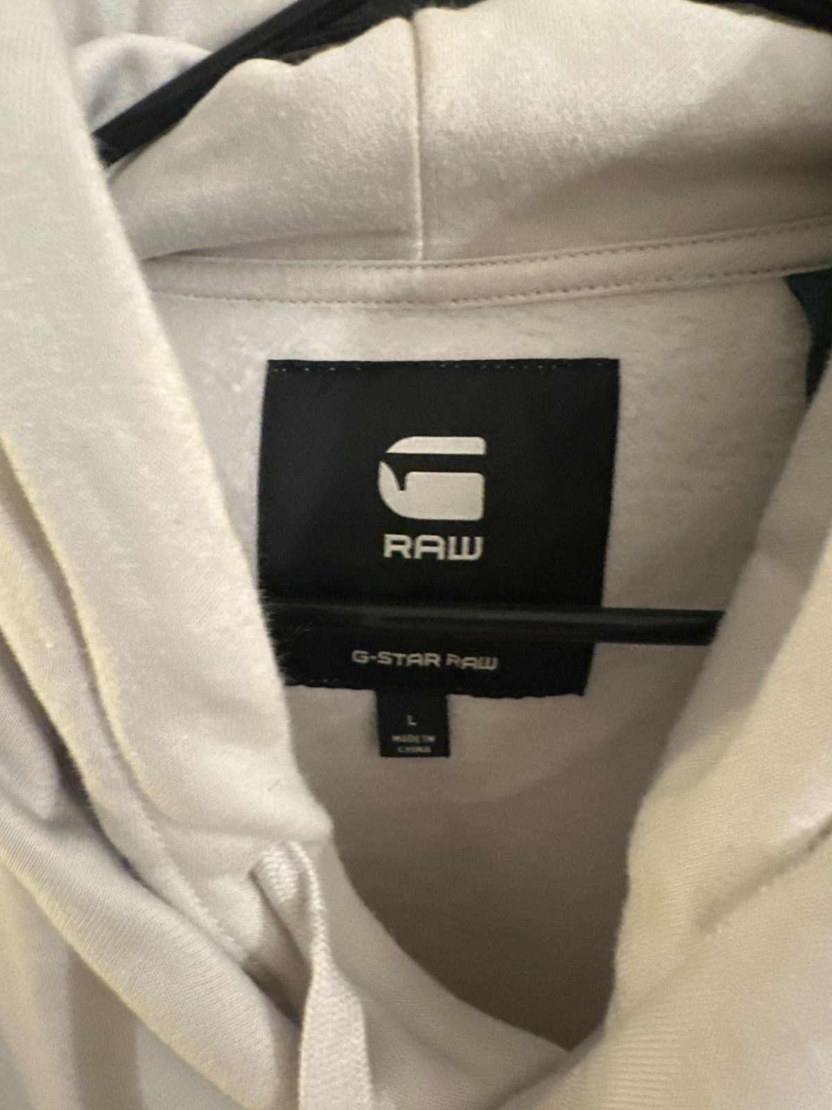 G-Star G STAR RAW WHITE HOODIE WITH DINO Size US L / EU 52-54 / 3 - 2 Thumbnail