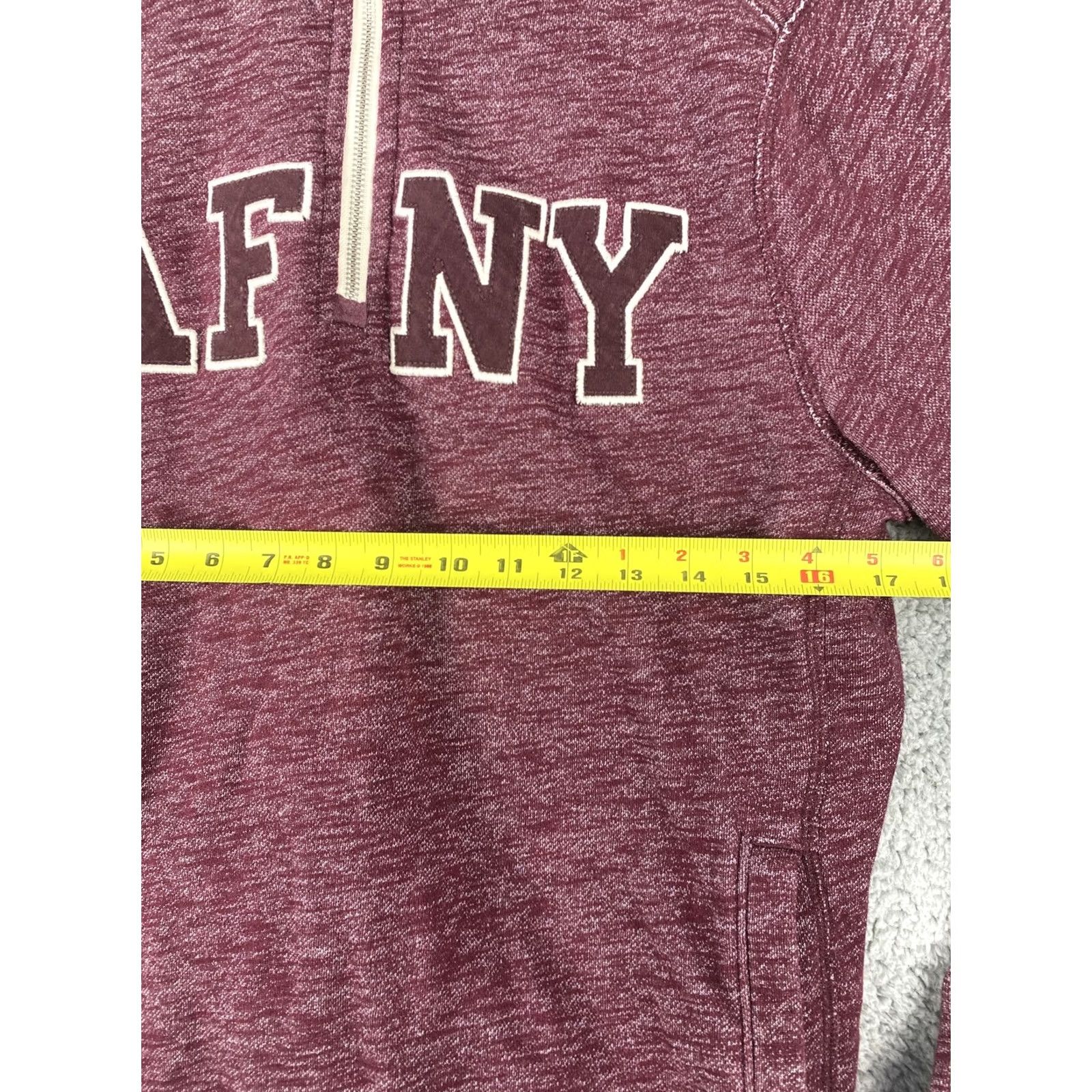 Abercrombie & Fitch Abercrombie & Fitch Sweater Mens L Light Maroon Mock Neck Wool Acrylic Pullover Size US L / EU 52-54 / 3 - 4 Thumbnail