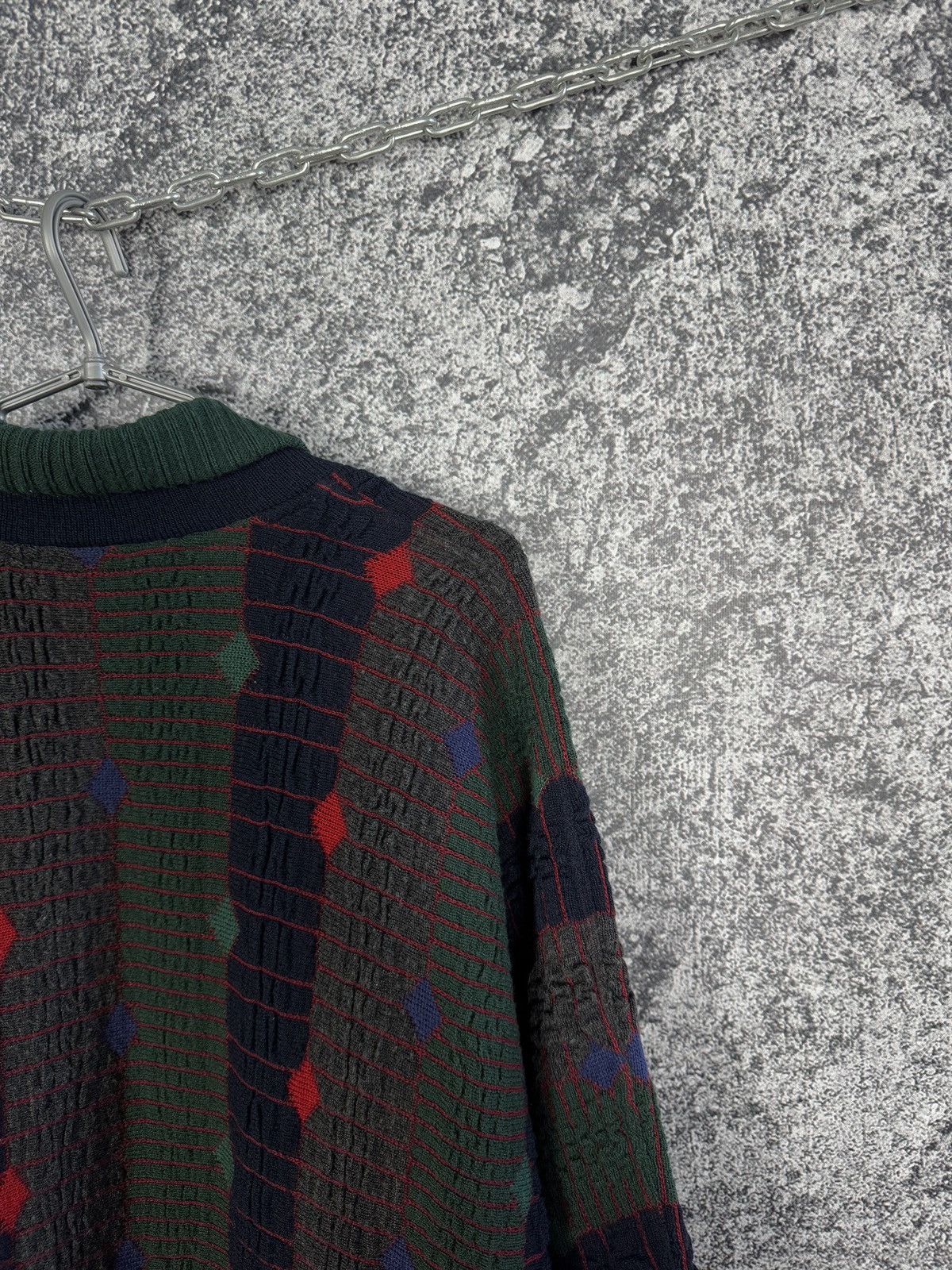 Carlo Colucci Carlo Colucci Vintage Cardigan Wool Designer Sweater Size 52 Size US XL / EU 56 / 4 - 12 Thumbnail