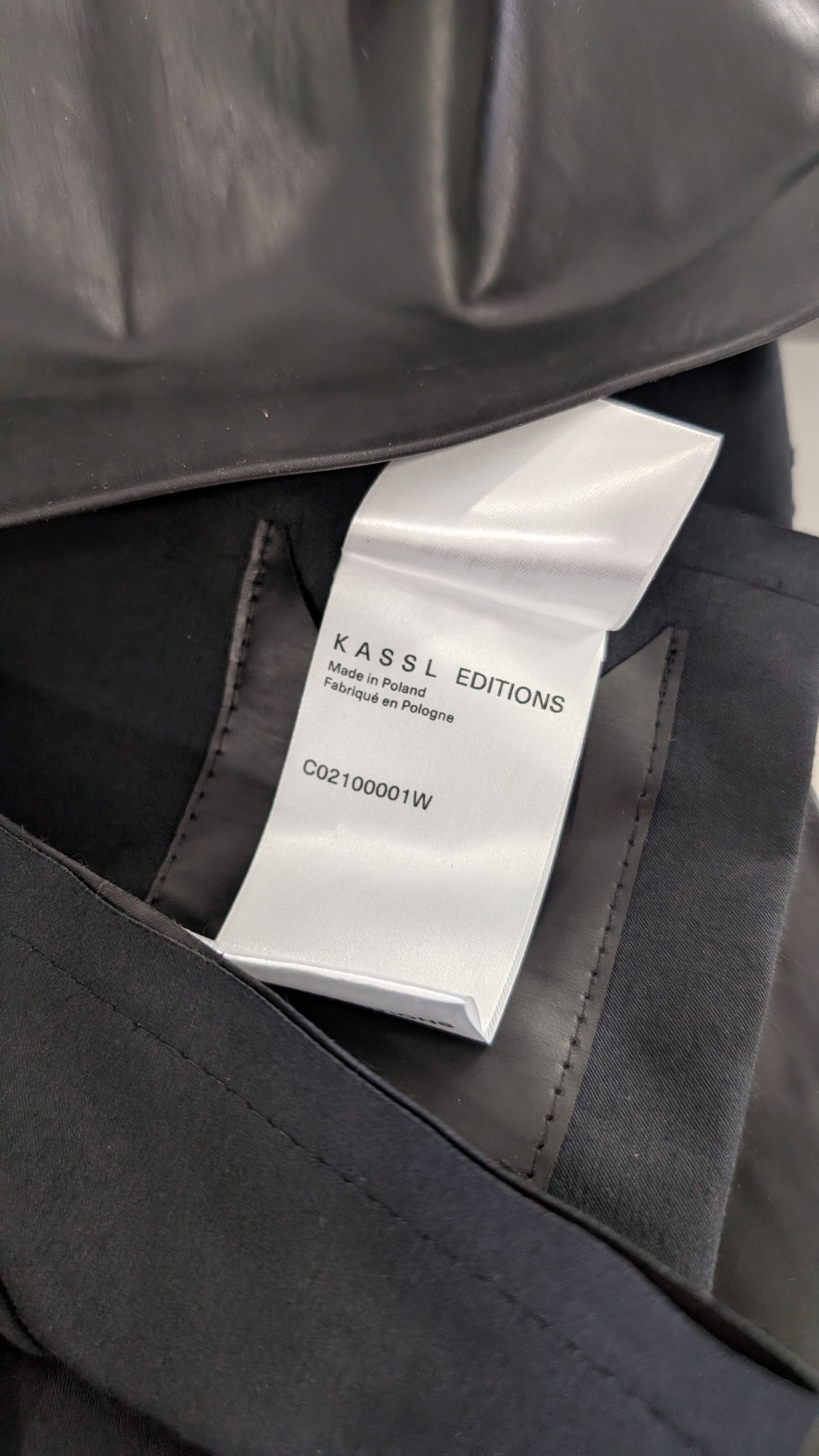 Kassl Editions KASSL EDITIONS Original Hip Oil Jacket Black Size 36 S Size US S / EU 44-46 / 1 - 8 Thumbnail
