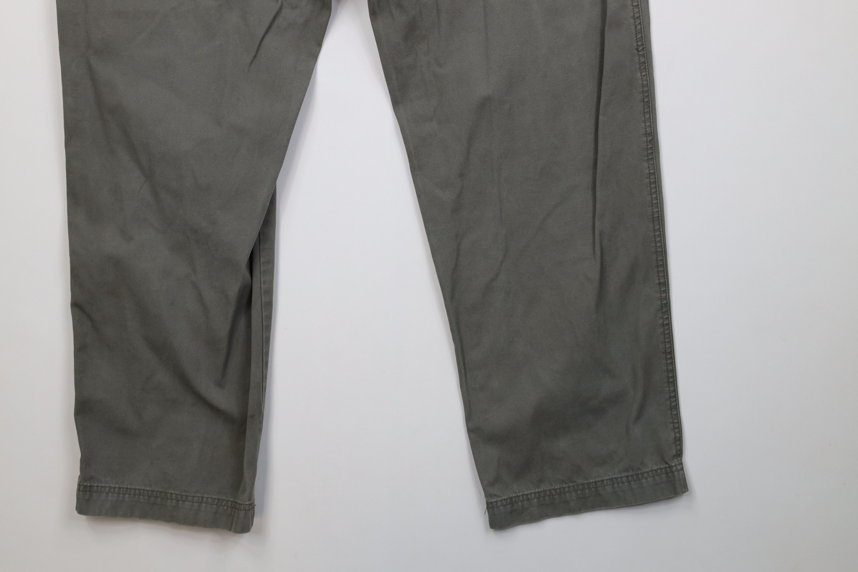 Cabelas Vintage Cabelas Baggy Wide Leg Cargo Pants Green Cotton Size US 38 / EU 54 - 15 Thumbnail