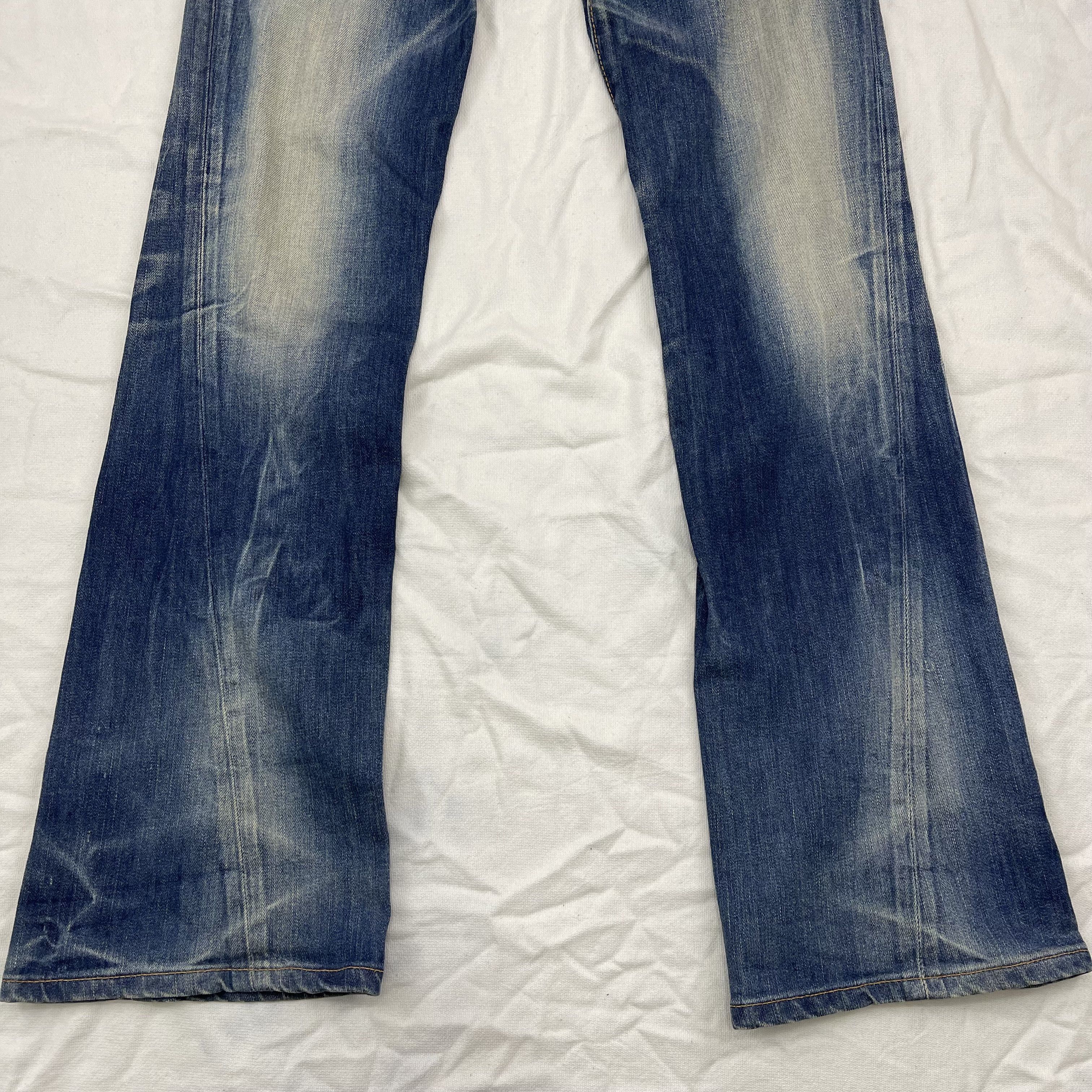 Edwin EDWIN BLUE TRIP Flare Denim Jeans #1288/AS Size US 28 / EU 44 - 4 Thumbnail